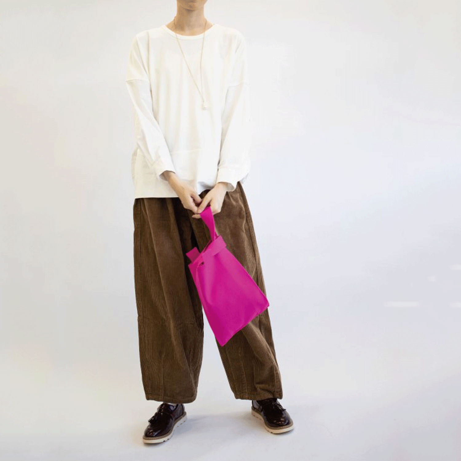 【新ブランド】notorico 肘刺繍バルーンシャツ - 画像2