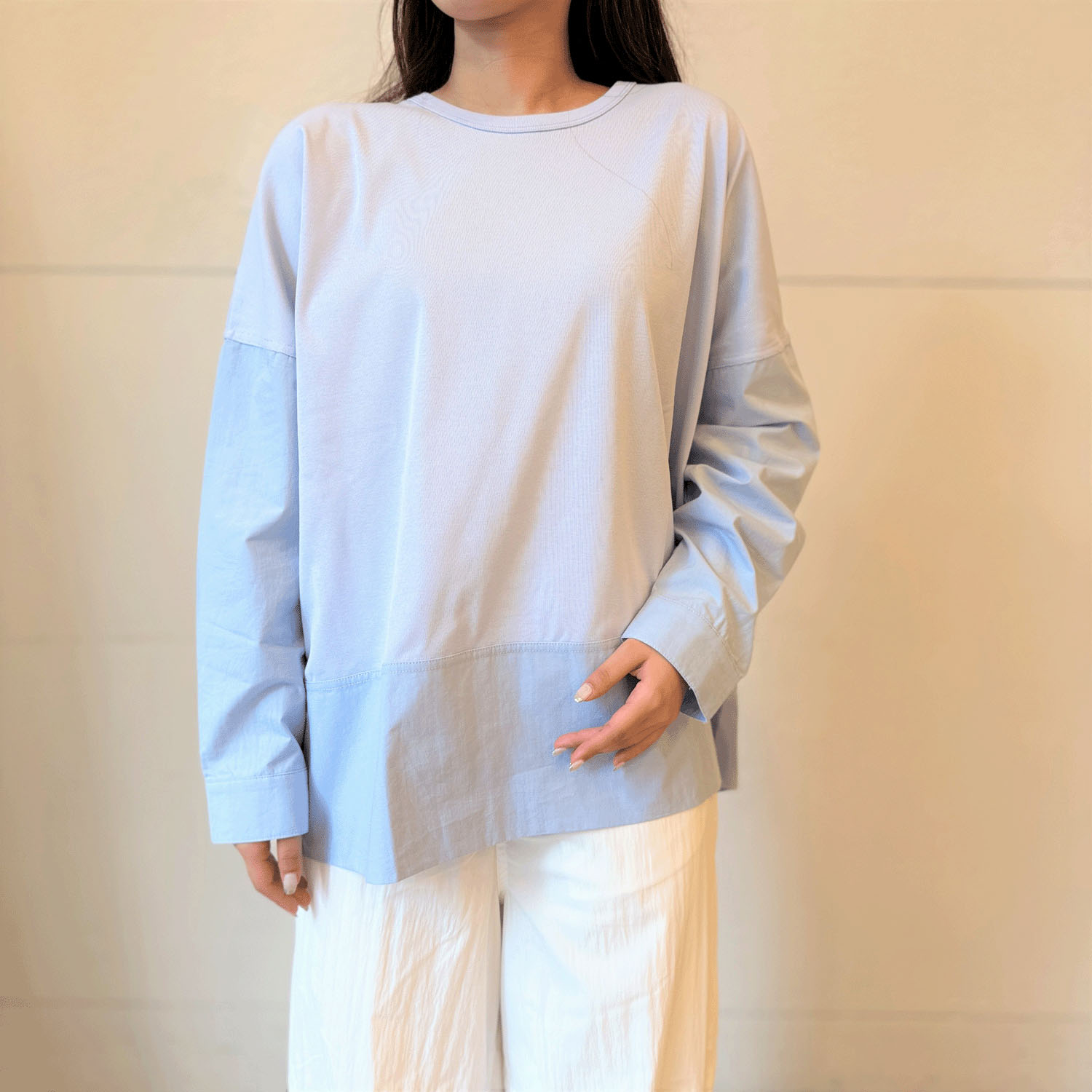 【新ブランド】notorico 肘刺繍バルーンシャツ - 画像14