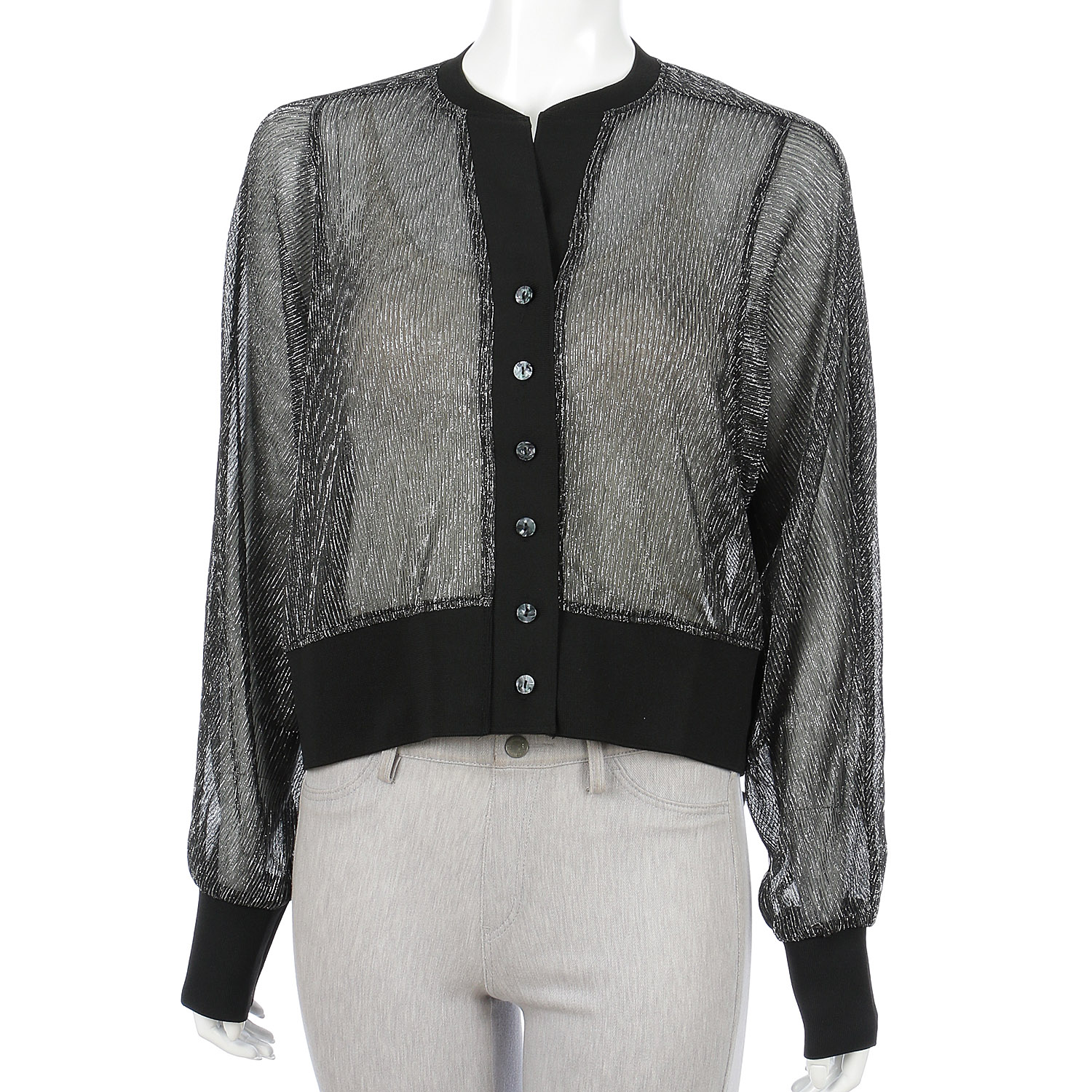 ラメカーディガン