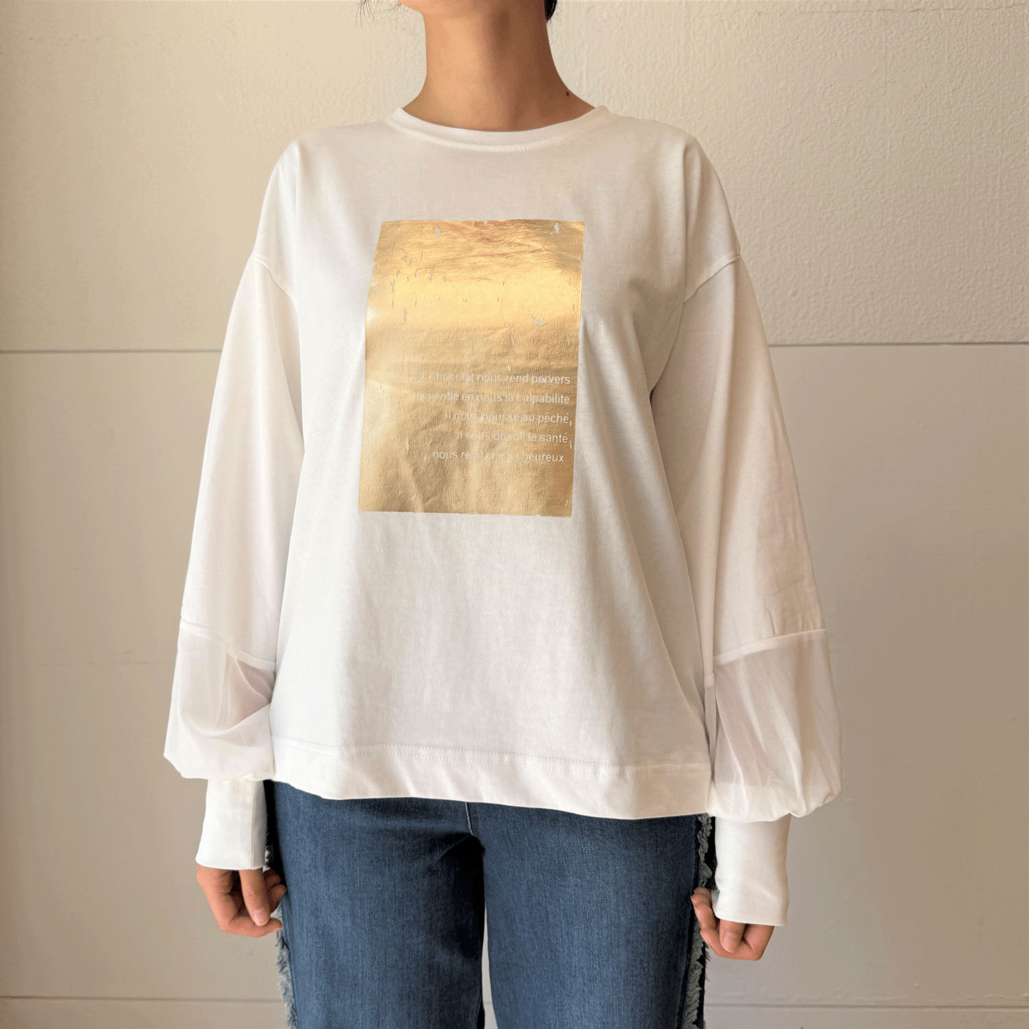 箔プリントT - 画像2