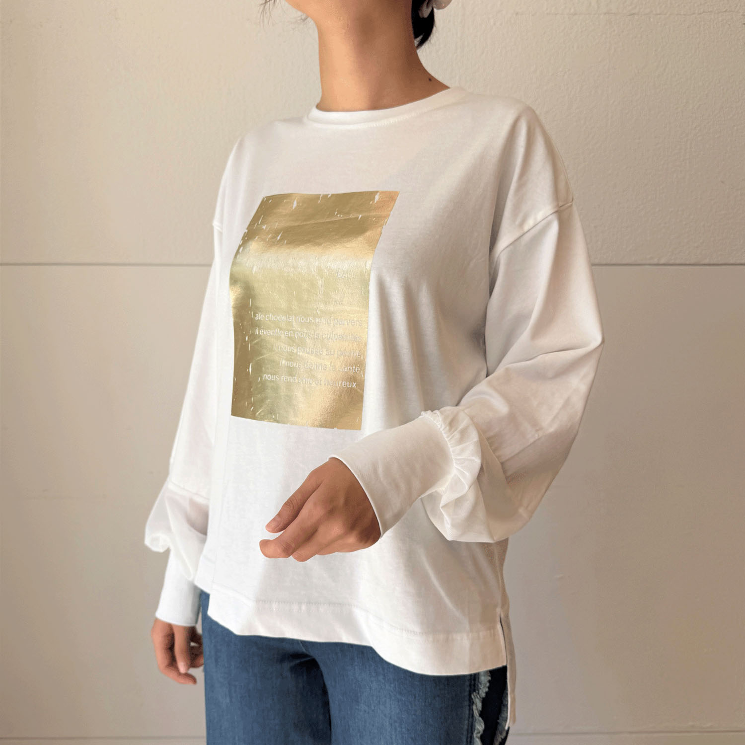 箔プリントT - 画像3