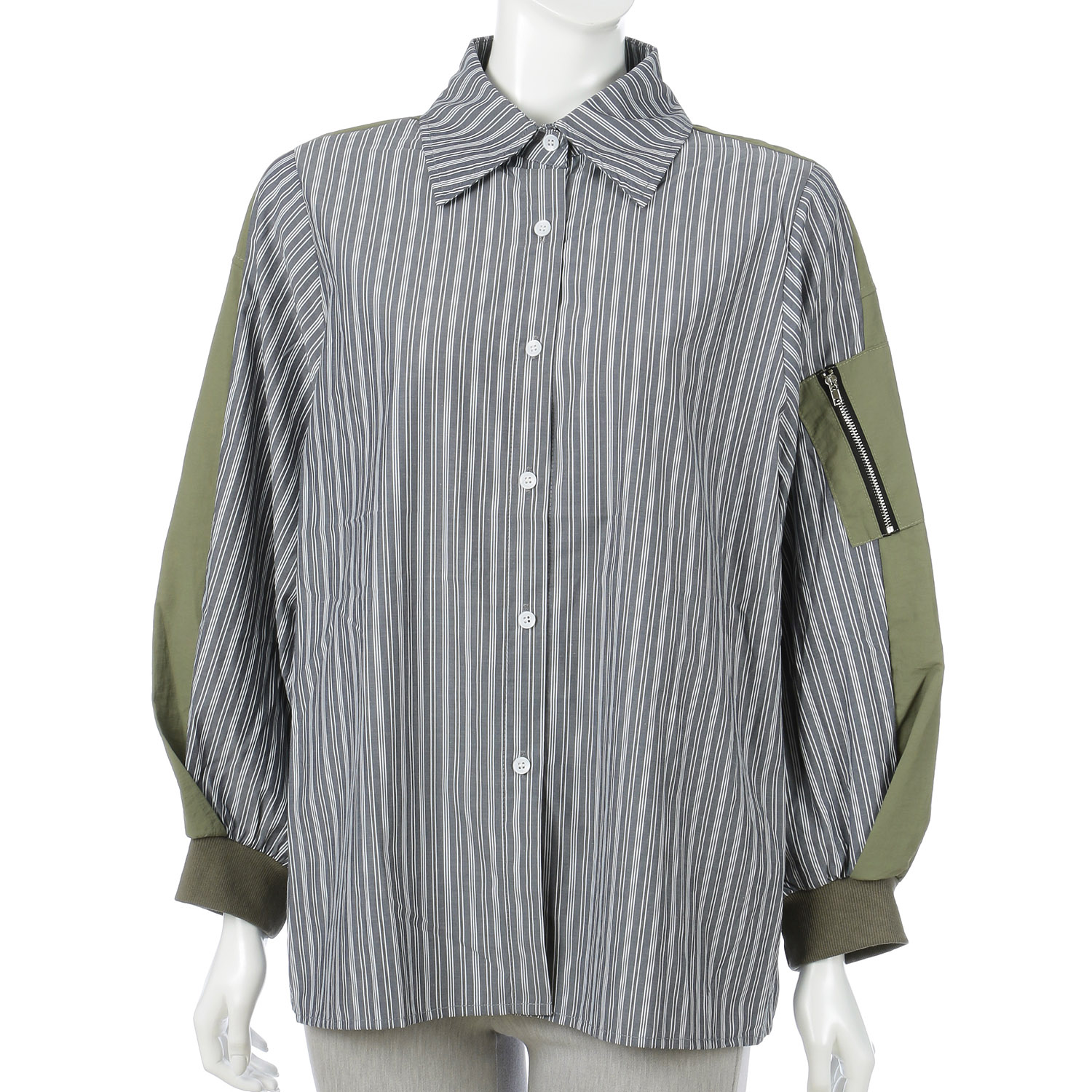 ストライプデザインシャツ - 画像3