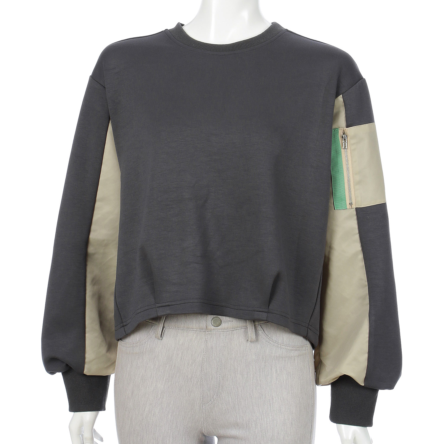 袖ポケット付きプルオーバー - 画像3