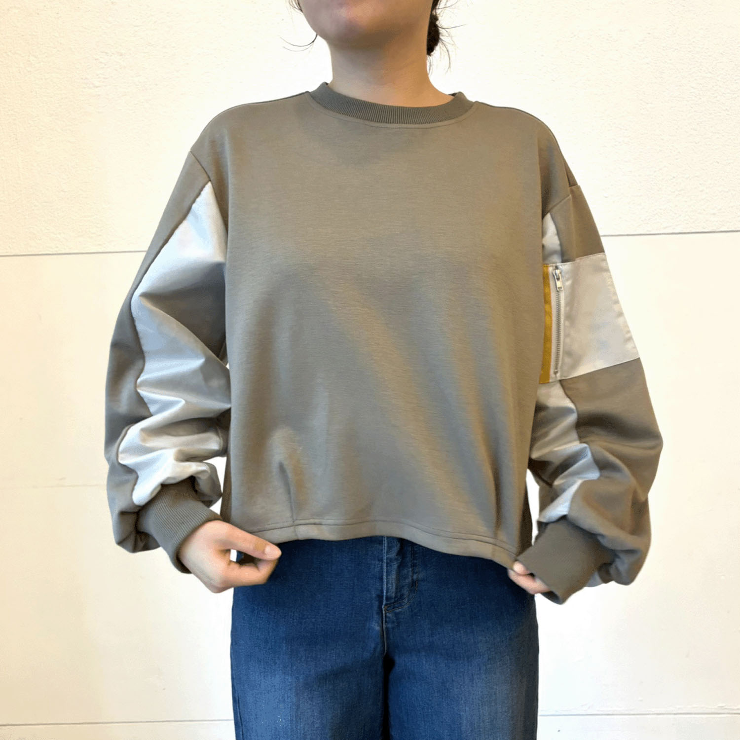 袖ポケット付きプルオーバー - 画像8