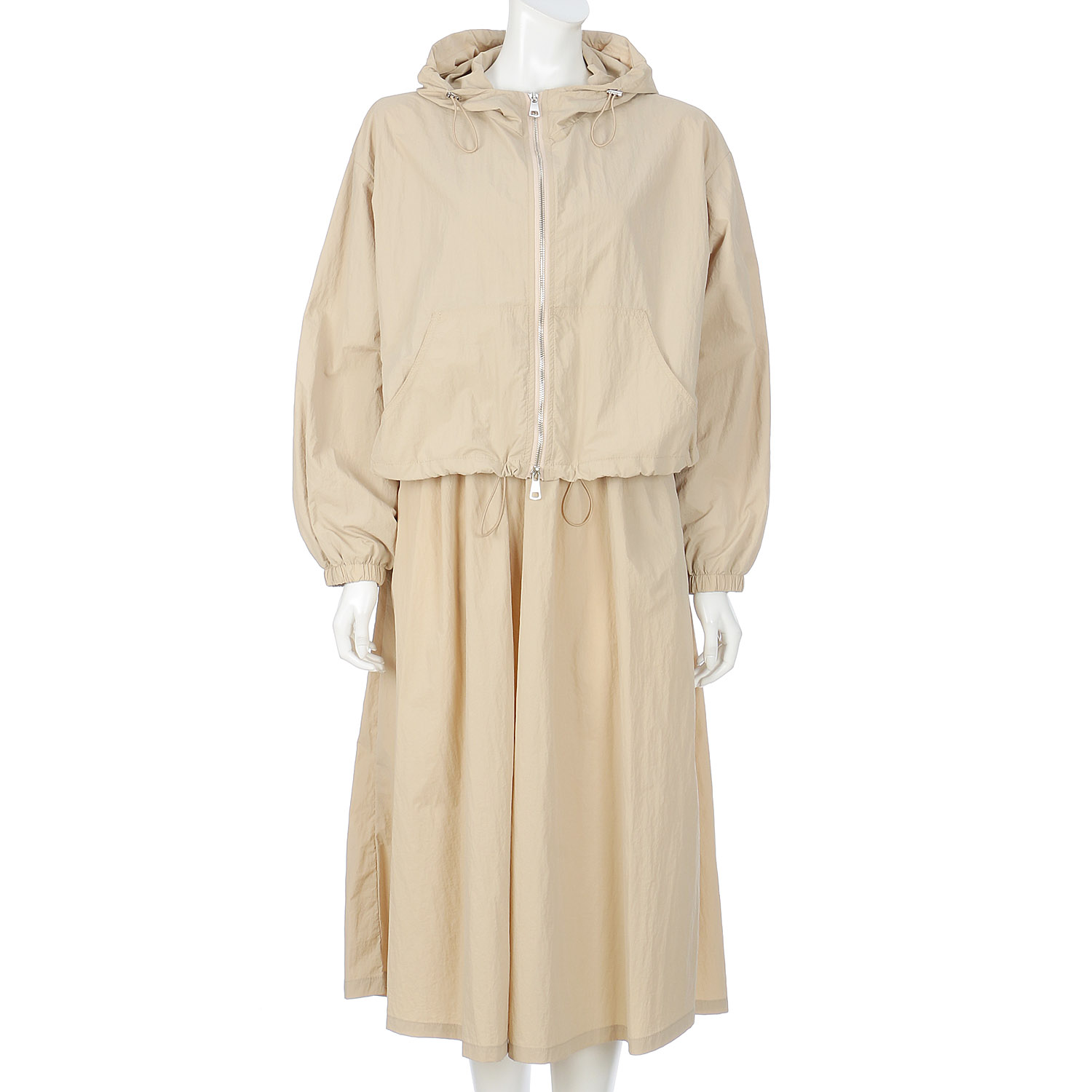 ジップジャケット＆コンビワンピースアンサンブル - 画像1