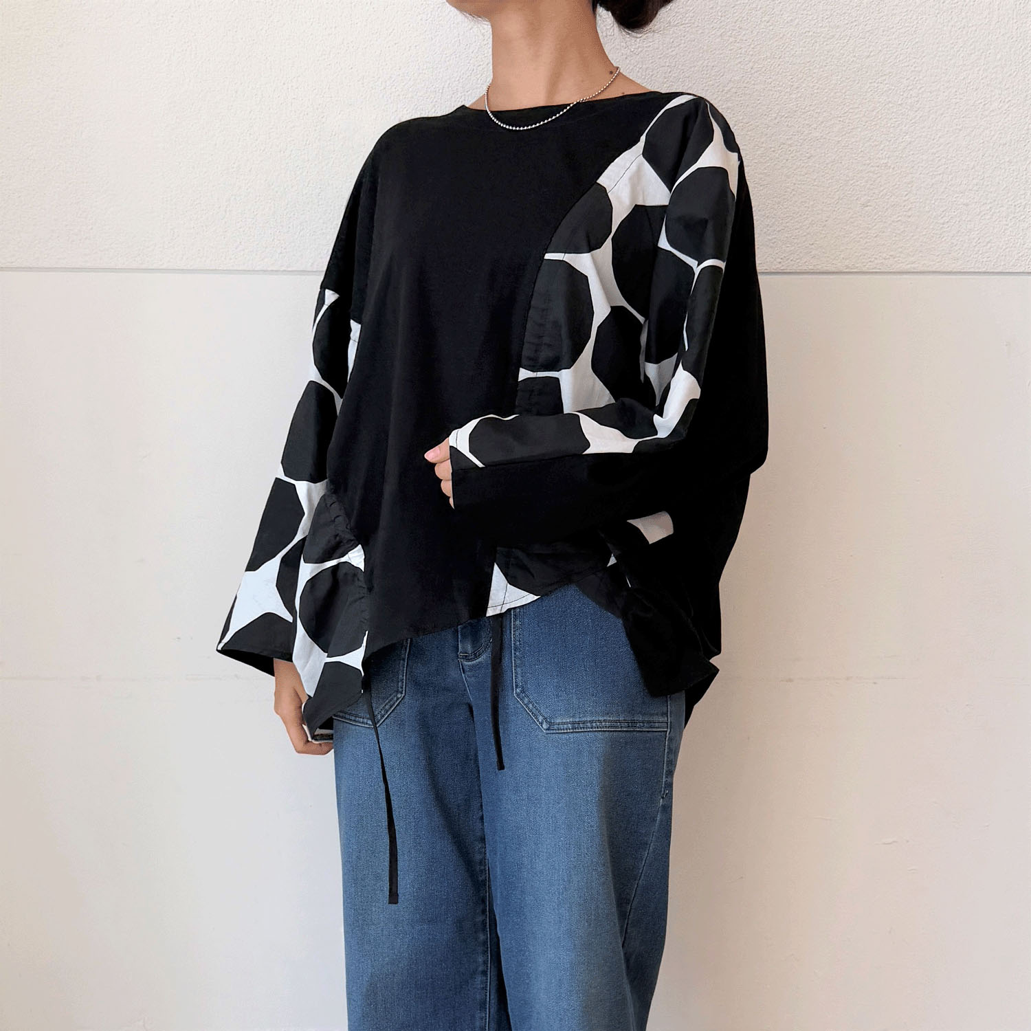 切替デザインプルオーバー - 画像1