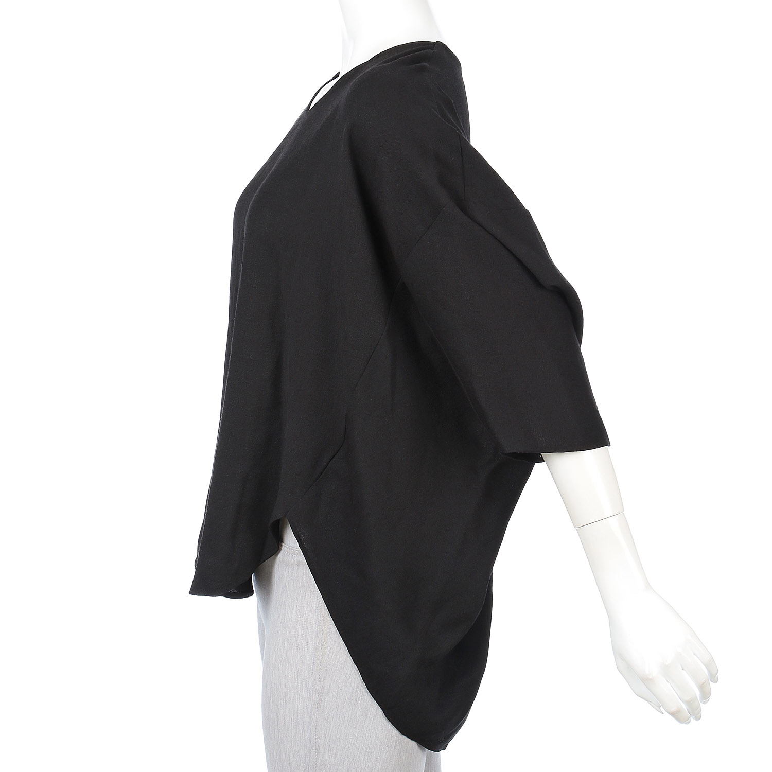 epidemique リネン混Vネックプルオーバー - 画像2