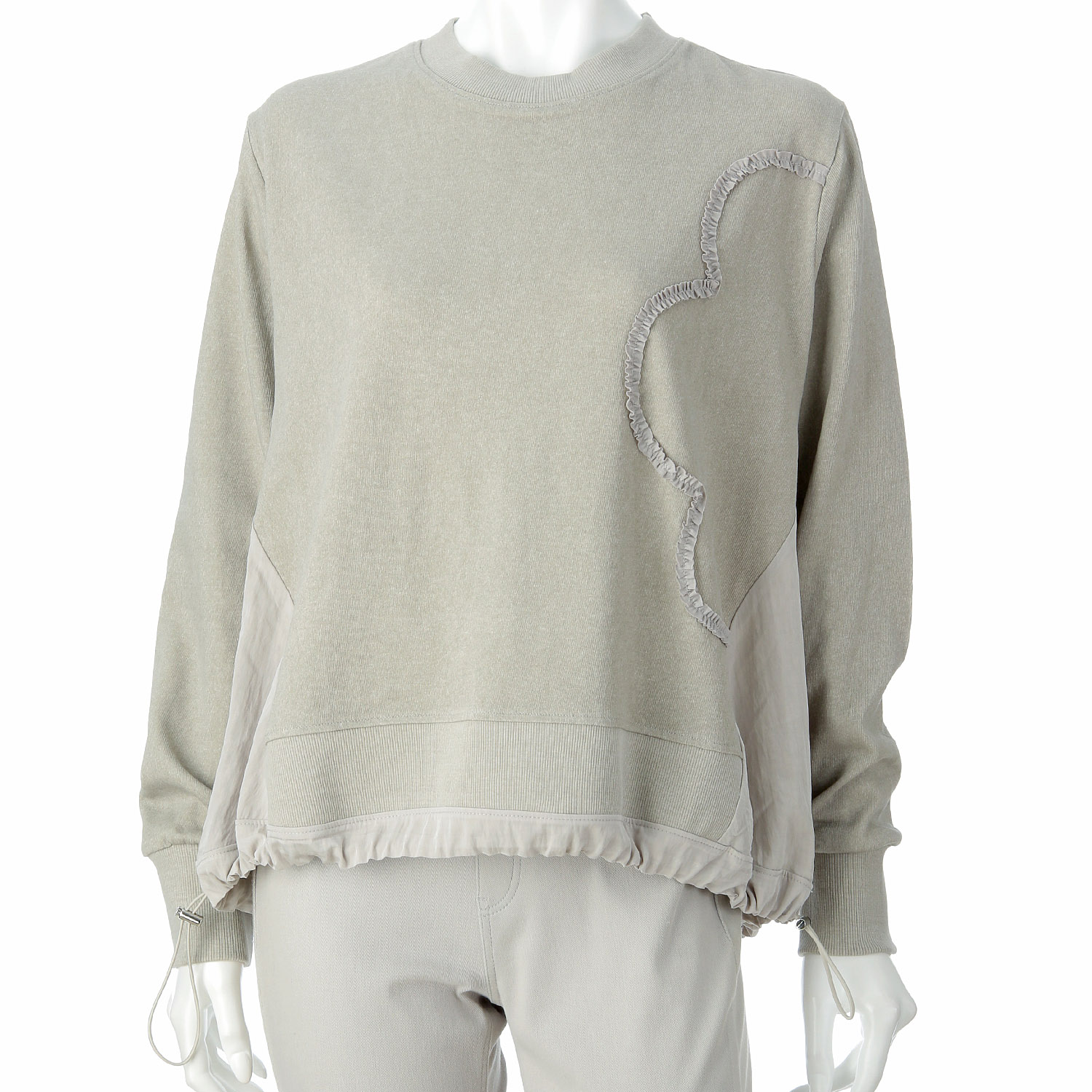 前身モチーフ布帛切替プルオーバー - 画像4