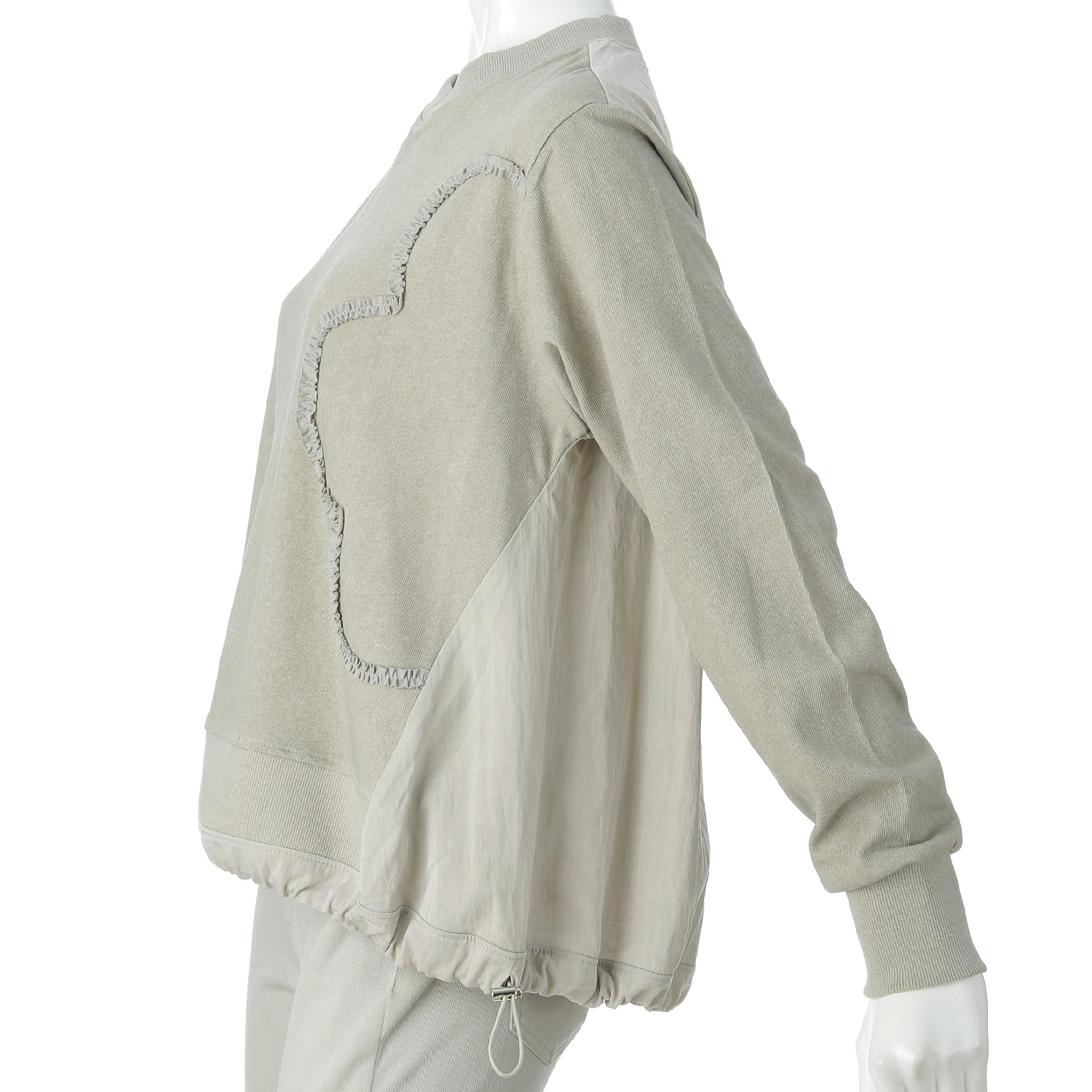 前身モチーフ布帛切替プルオーバー - 画像5