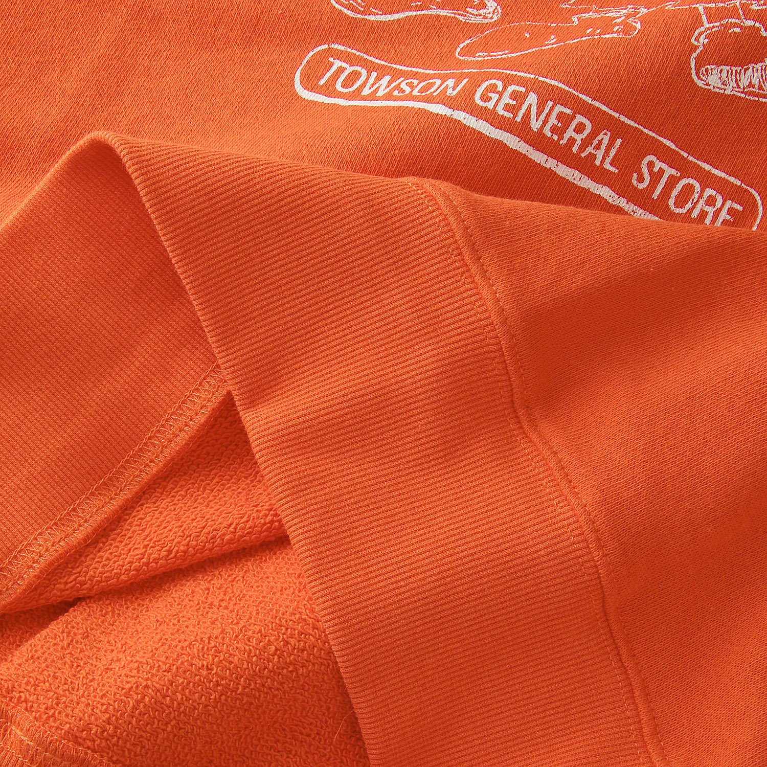 【新ブランド】CUBE SUGAR ガーゼ裏毛ロゴプリントプルオーバー - 画像9