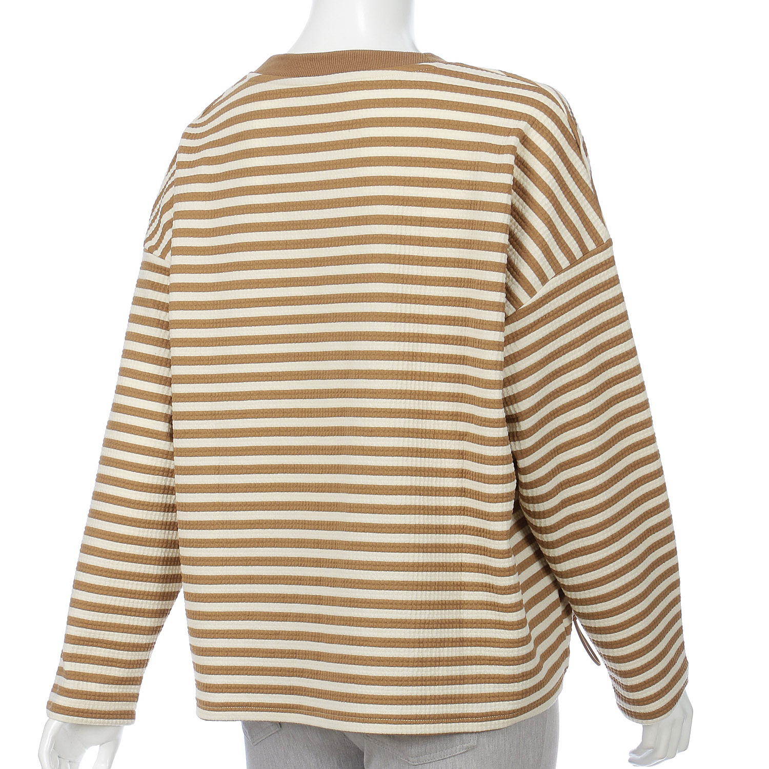 LUPILIEN ワッフル編みドロストプルオーバー - 画像6