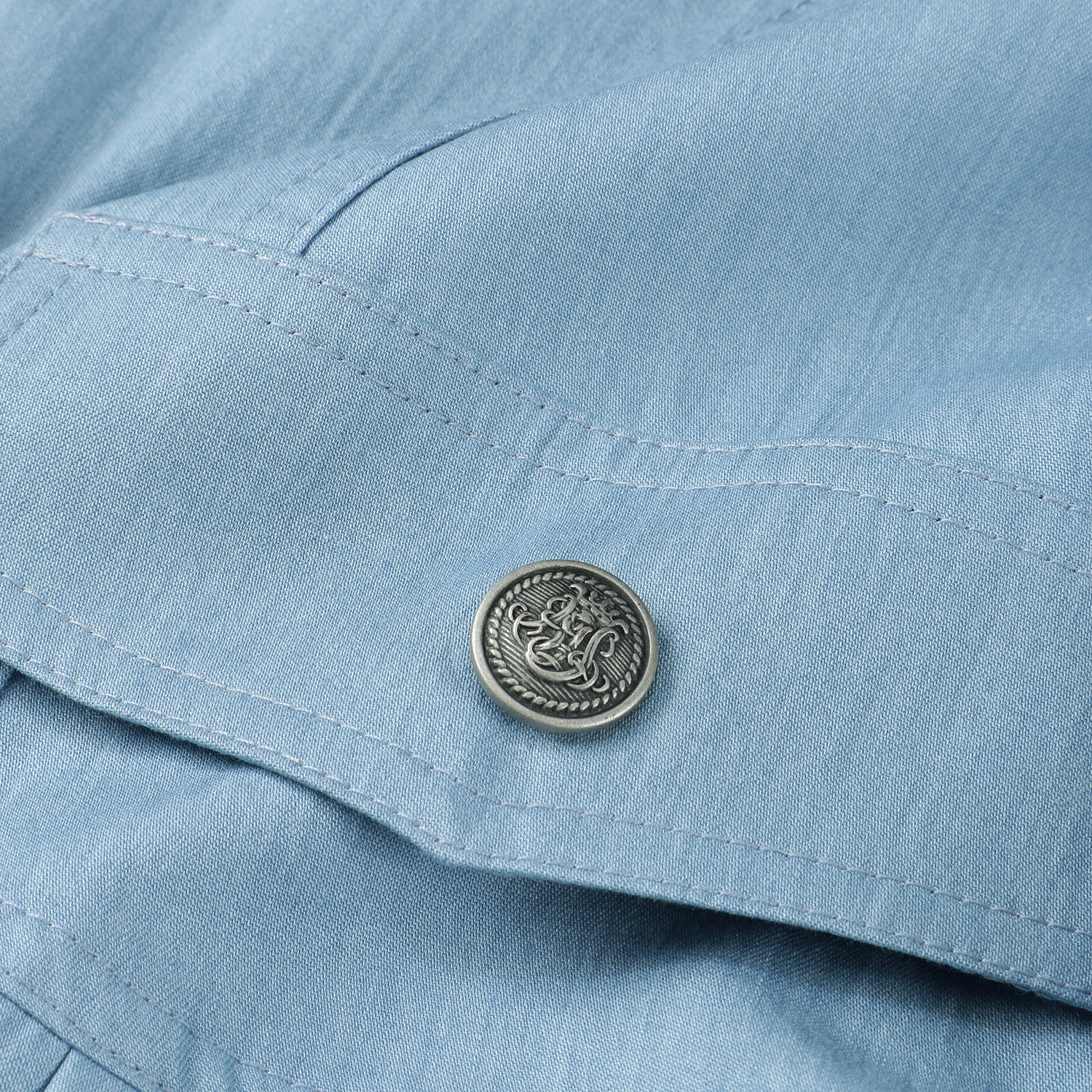 デニムタック前立てショートジャケット - 画像7