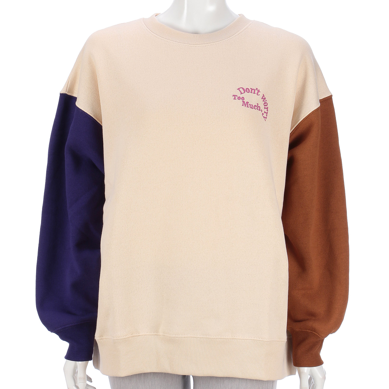 【新ブランド】CUBE SUGAR ガーゼ裏毛裏起毛スウェットビッグプルオーバー - 画像5