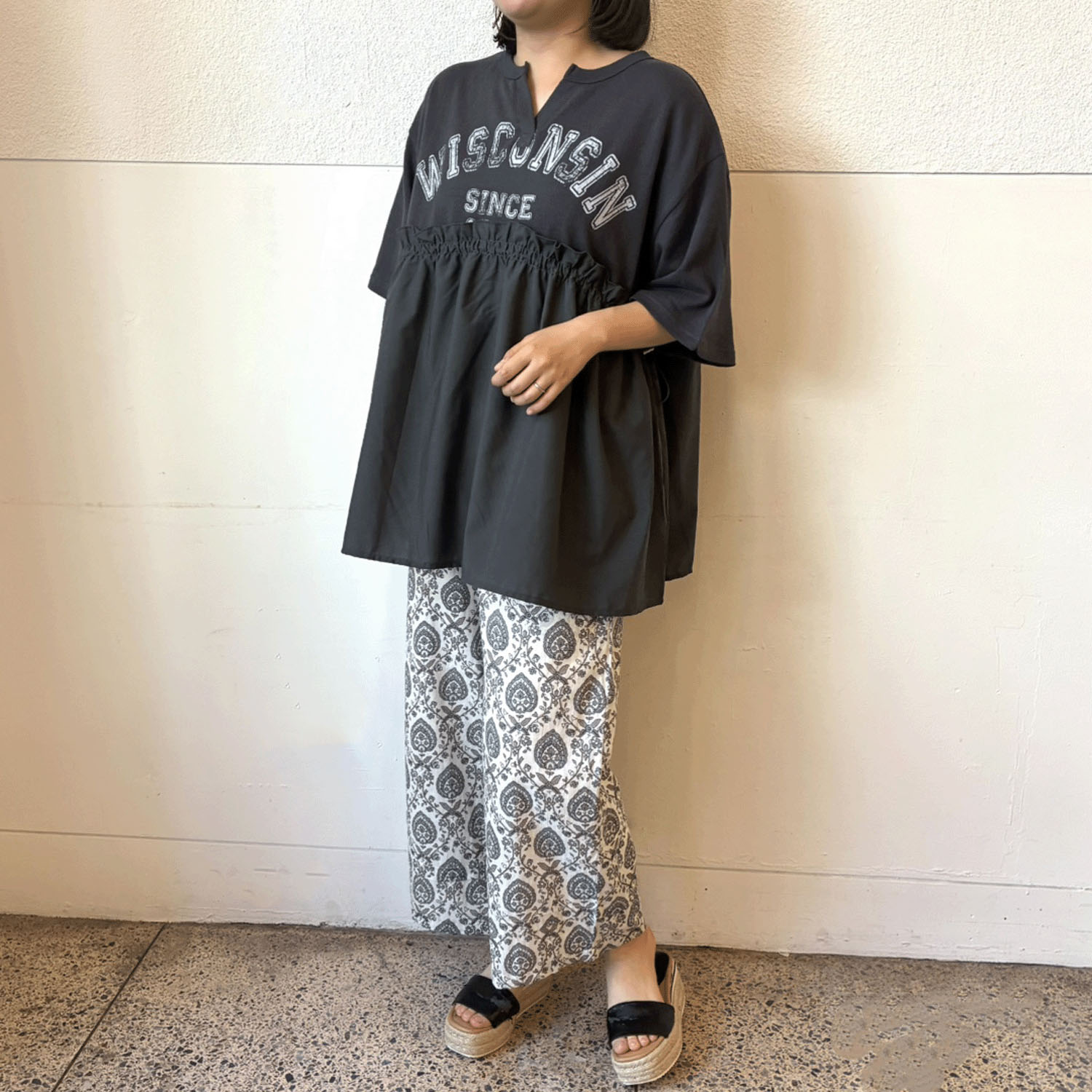 LUPILIEN 切替ギャザープルオーバー - 画像6