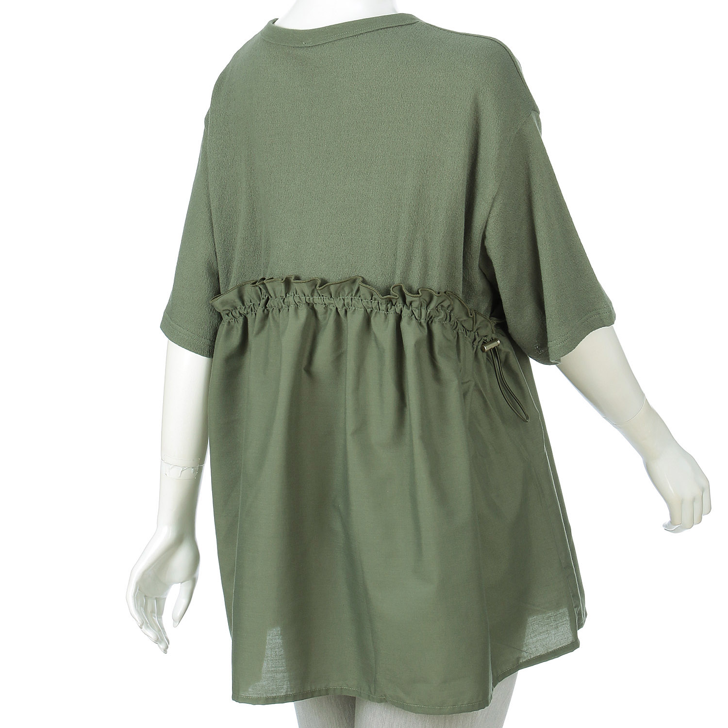 LUPILIEN 切替ギャザープルオーバー - 画像10