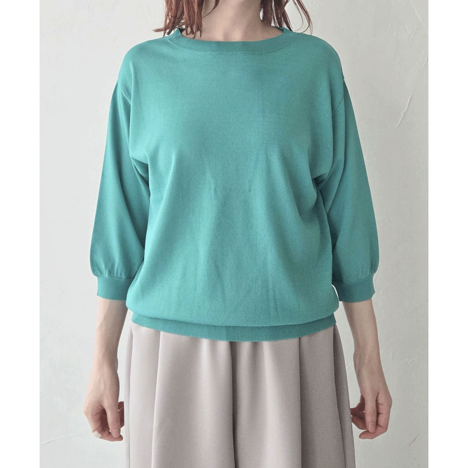 epidemique 6分袖ニットプルオーバー - 画像11