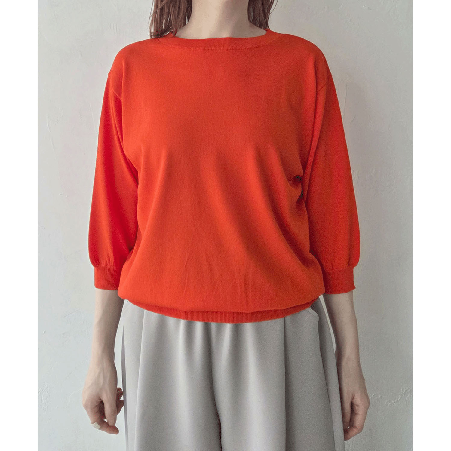 epidemique 6分袖ニットプルオーバー - 画像3