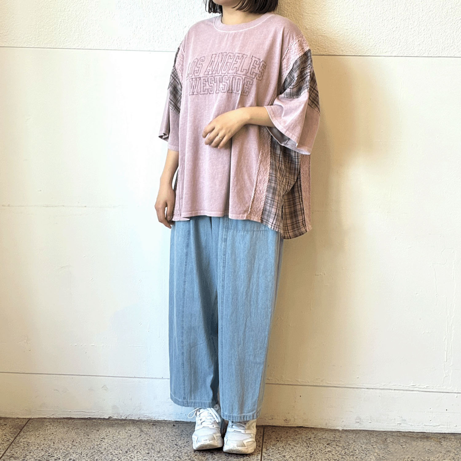 LUPILIEN ピグメントワイドTシャツ - 画像2