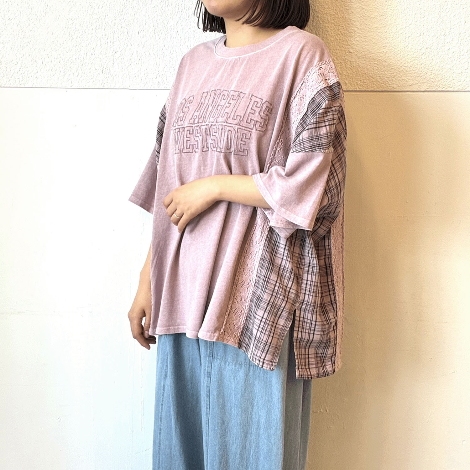 LUPILIEN ピグメントワイドTシャツ - 画像6