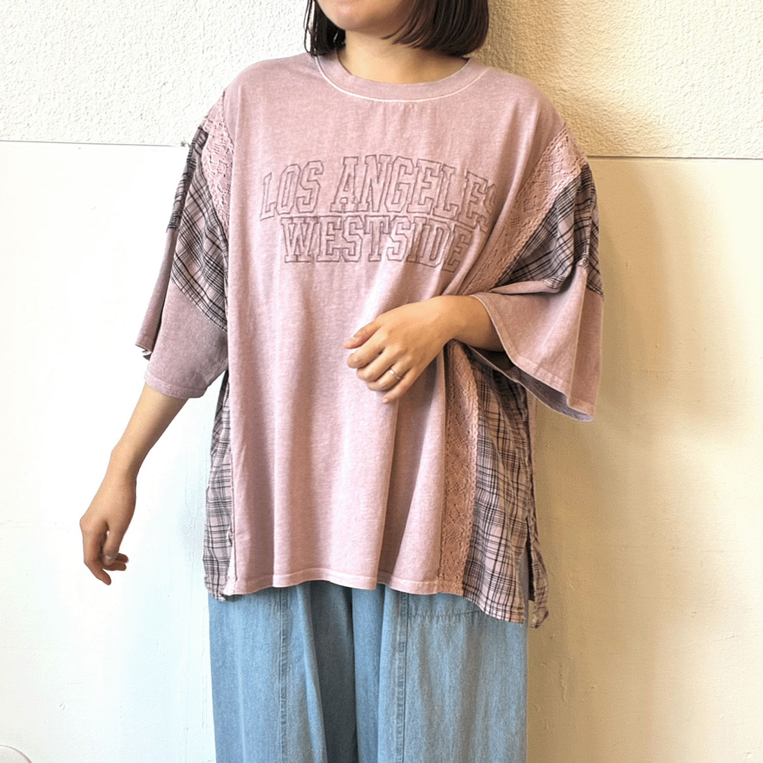 LUPILIEN ピグメントワイドTシャツ - 画像1