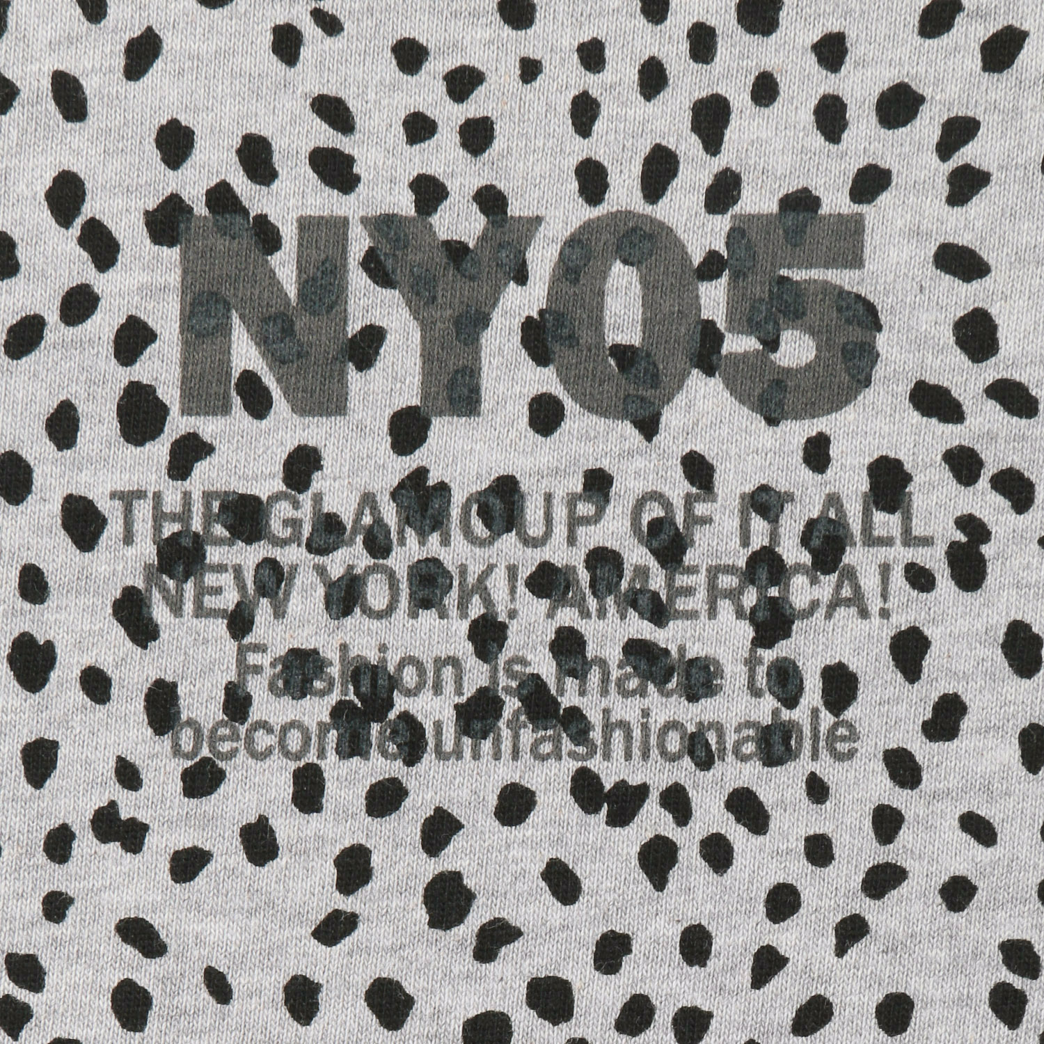 綿天竺×プリント切替ランタンスリーブプルオーバー - 画像6