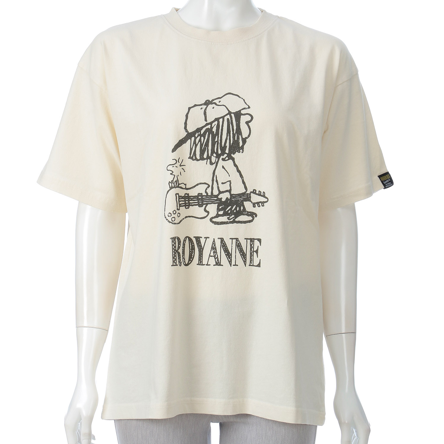 CUBE SUGAR PEANUTS（ピーナッツ） RoyanneプリントTシャツ - 画像4