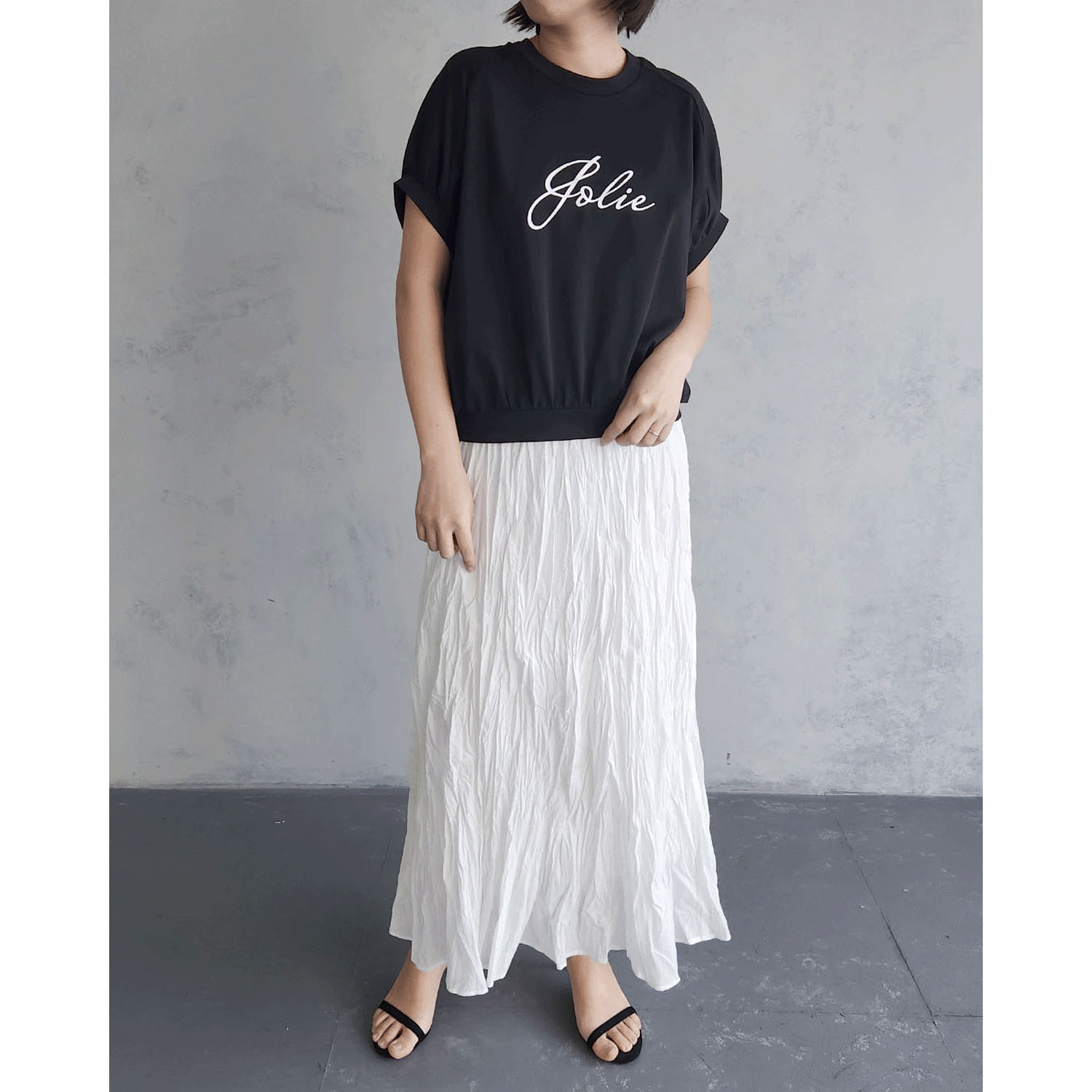 epidemique コクーンロゴプリントTシャツ - 画像6