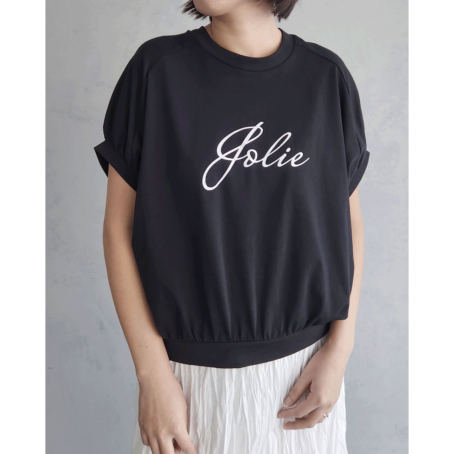 epidemique コクーンロゴプリントTシャツ