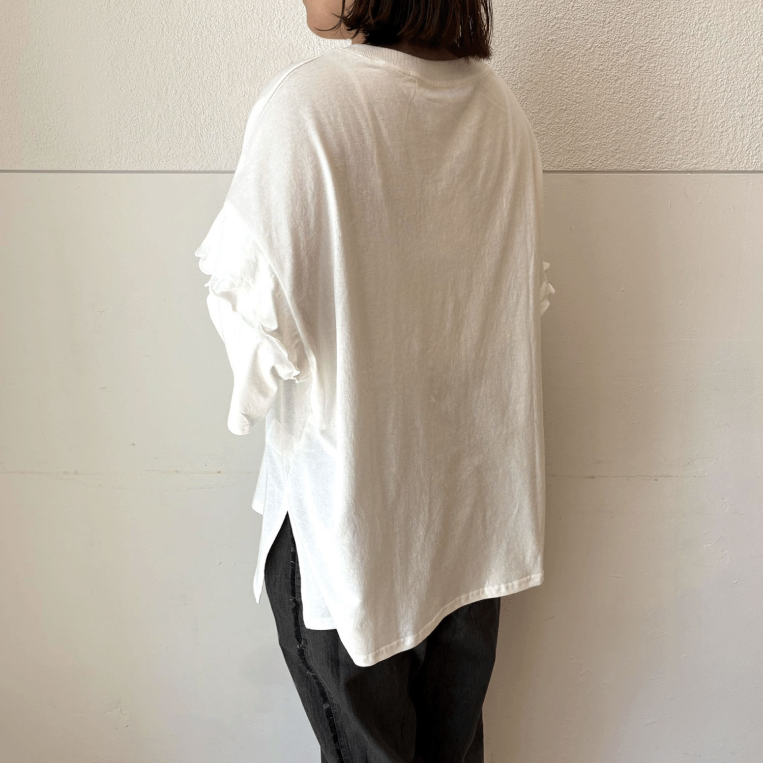 LUPILIEN 袖フリルTシャツ - 画像6