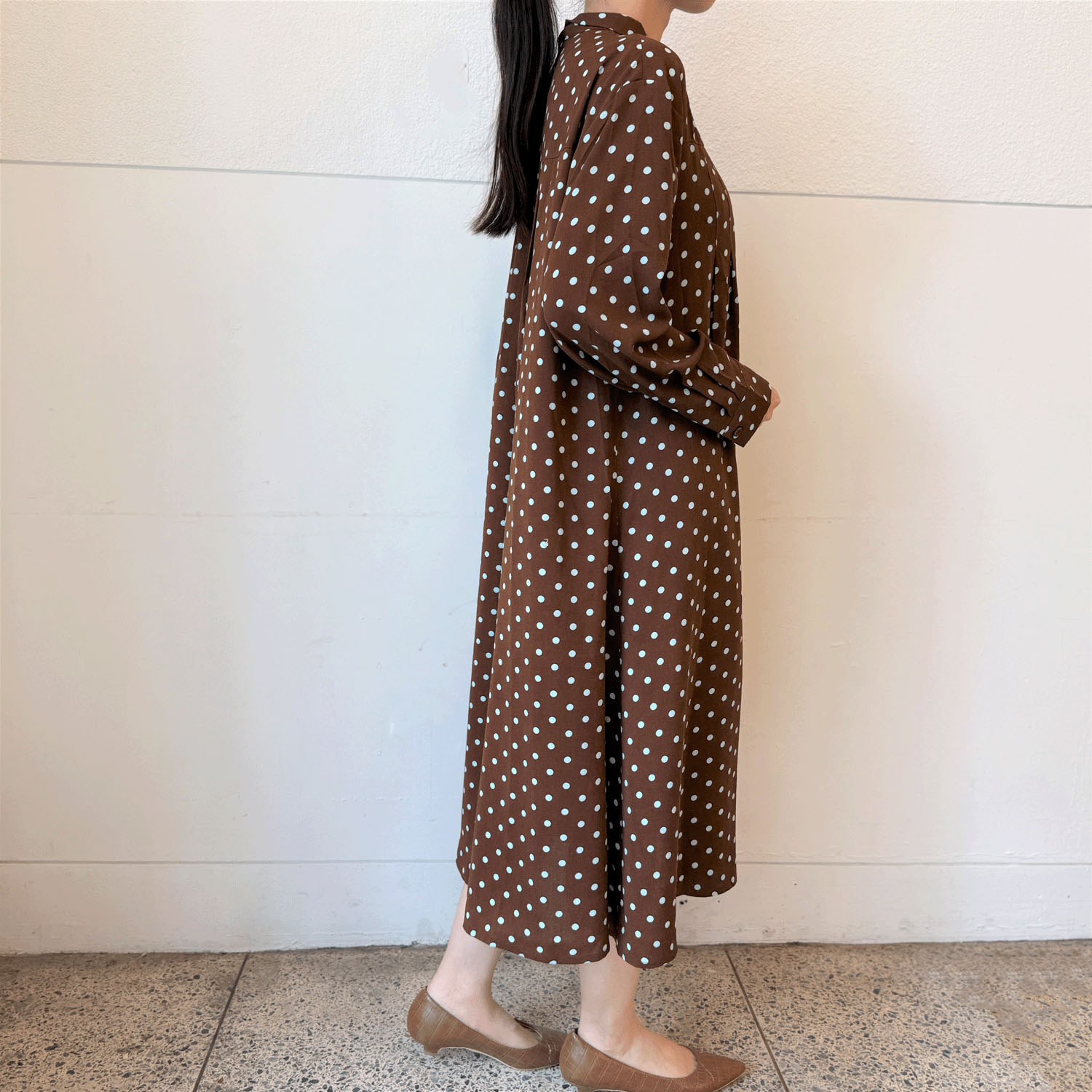 ドット柄ワンピース - 画像6