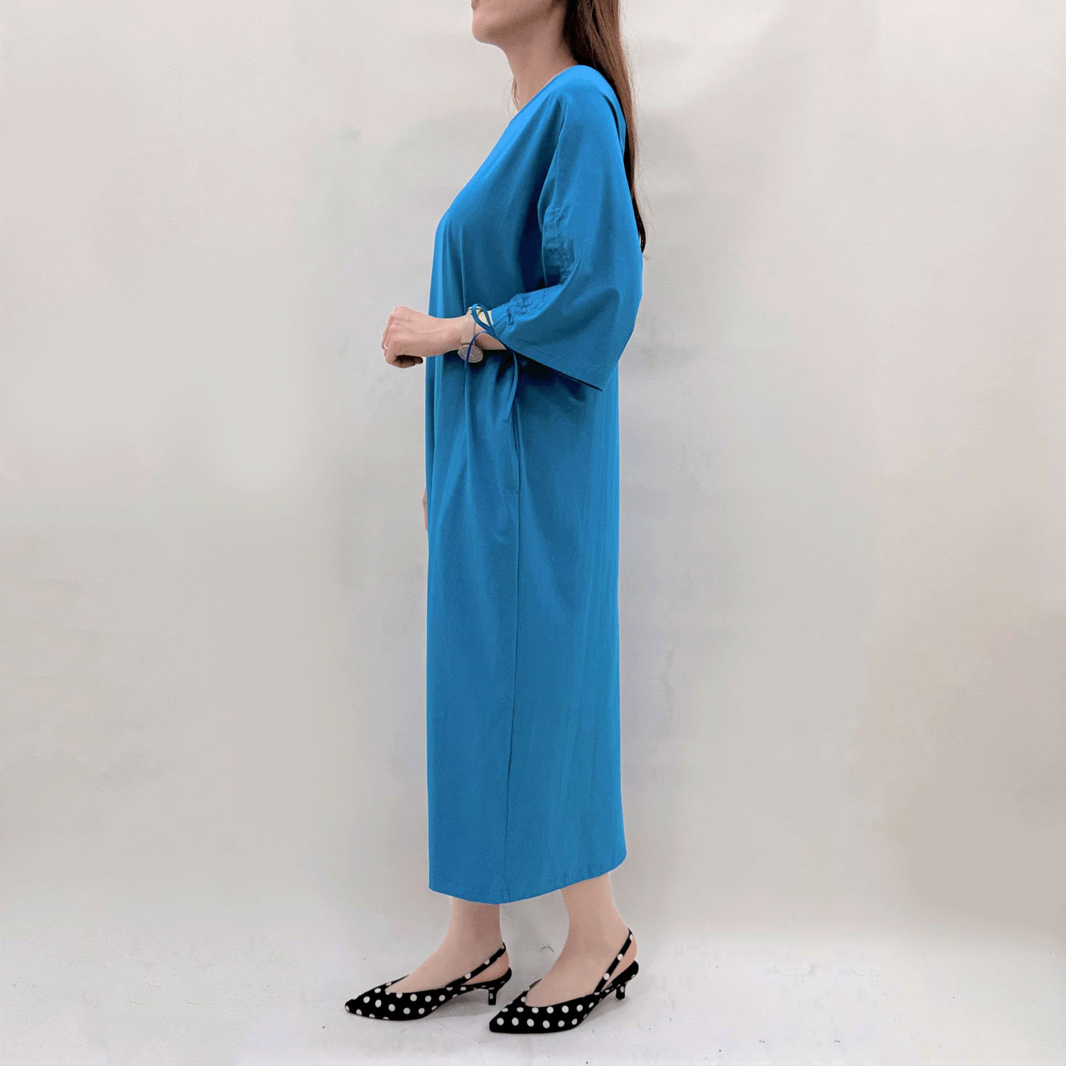 袖ギャザーワンピース - 画像11