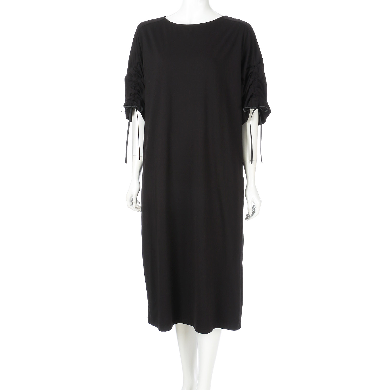 袖ギャザーワンピース - 画像4