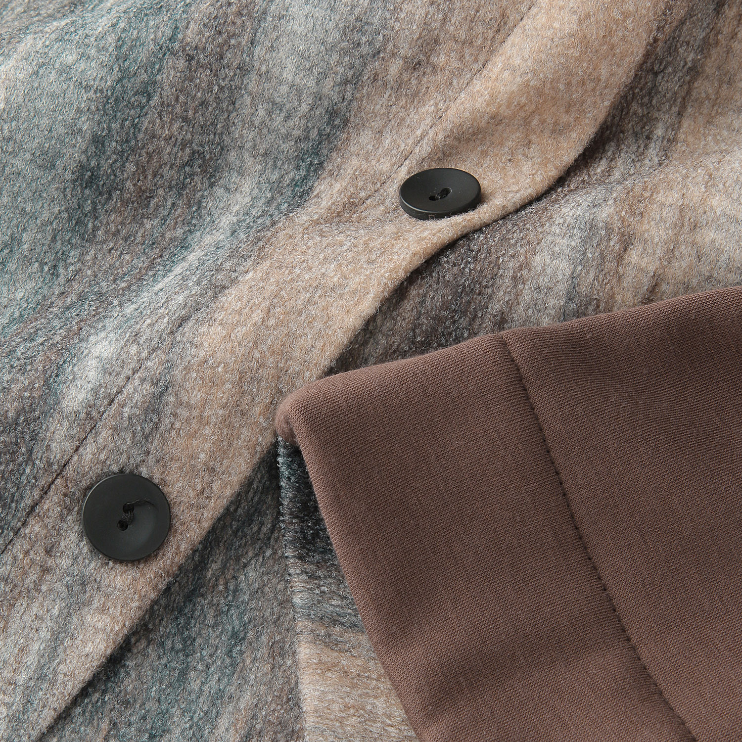 シャギー布帛カットソー2WAYベスト - 画像8