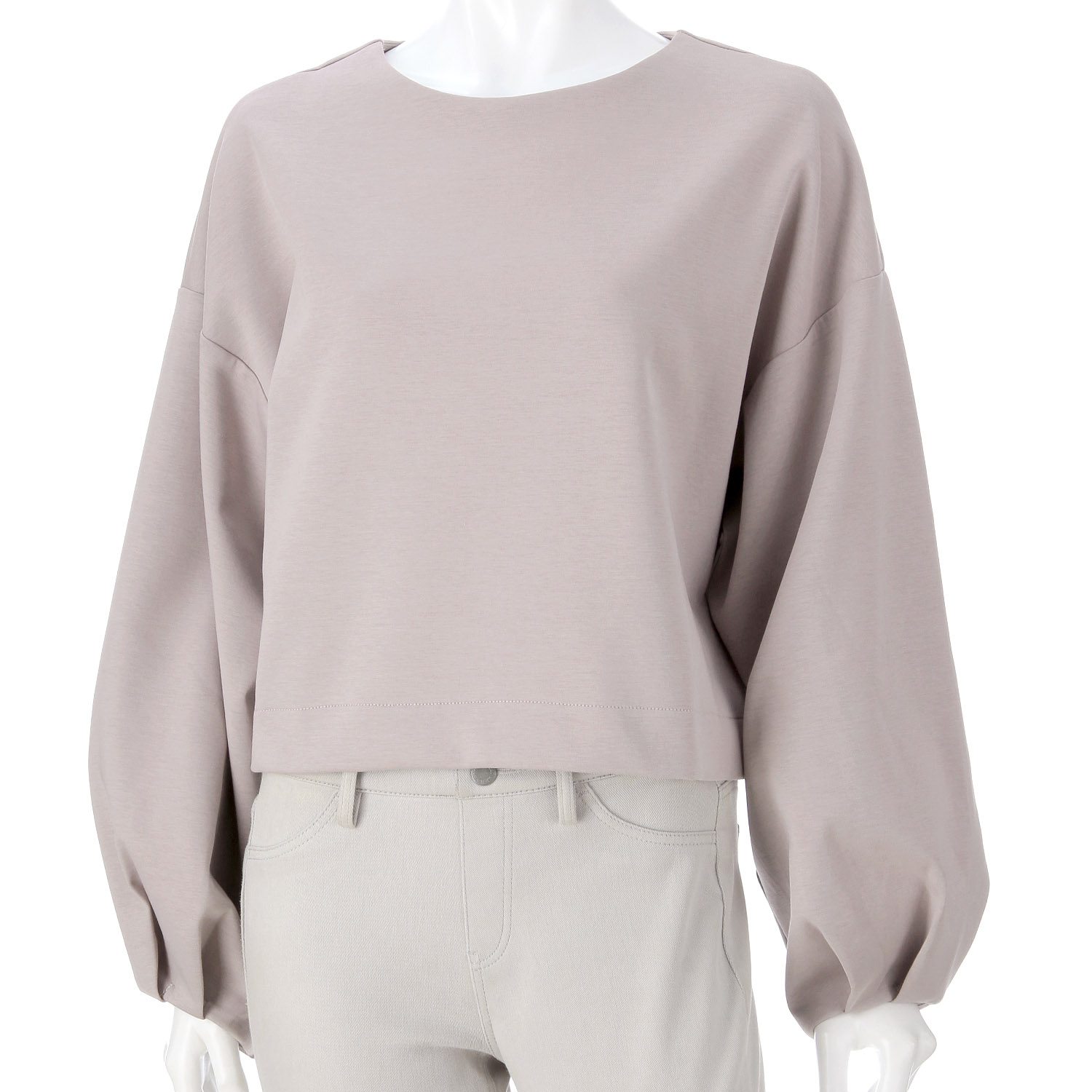 パフ袖ショート丈プルオーバー - 画像11