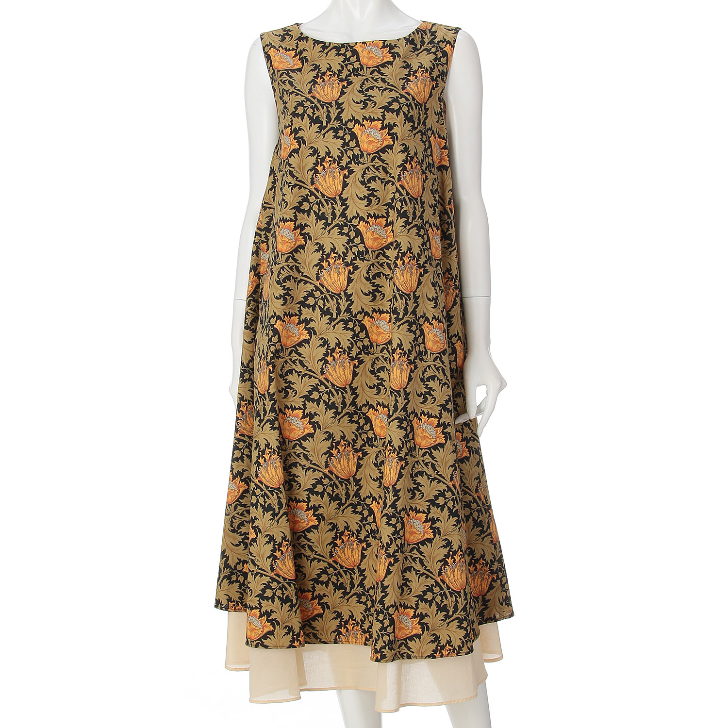 レイヤードフレアワンピース - 画像2