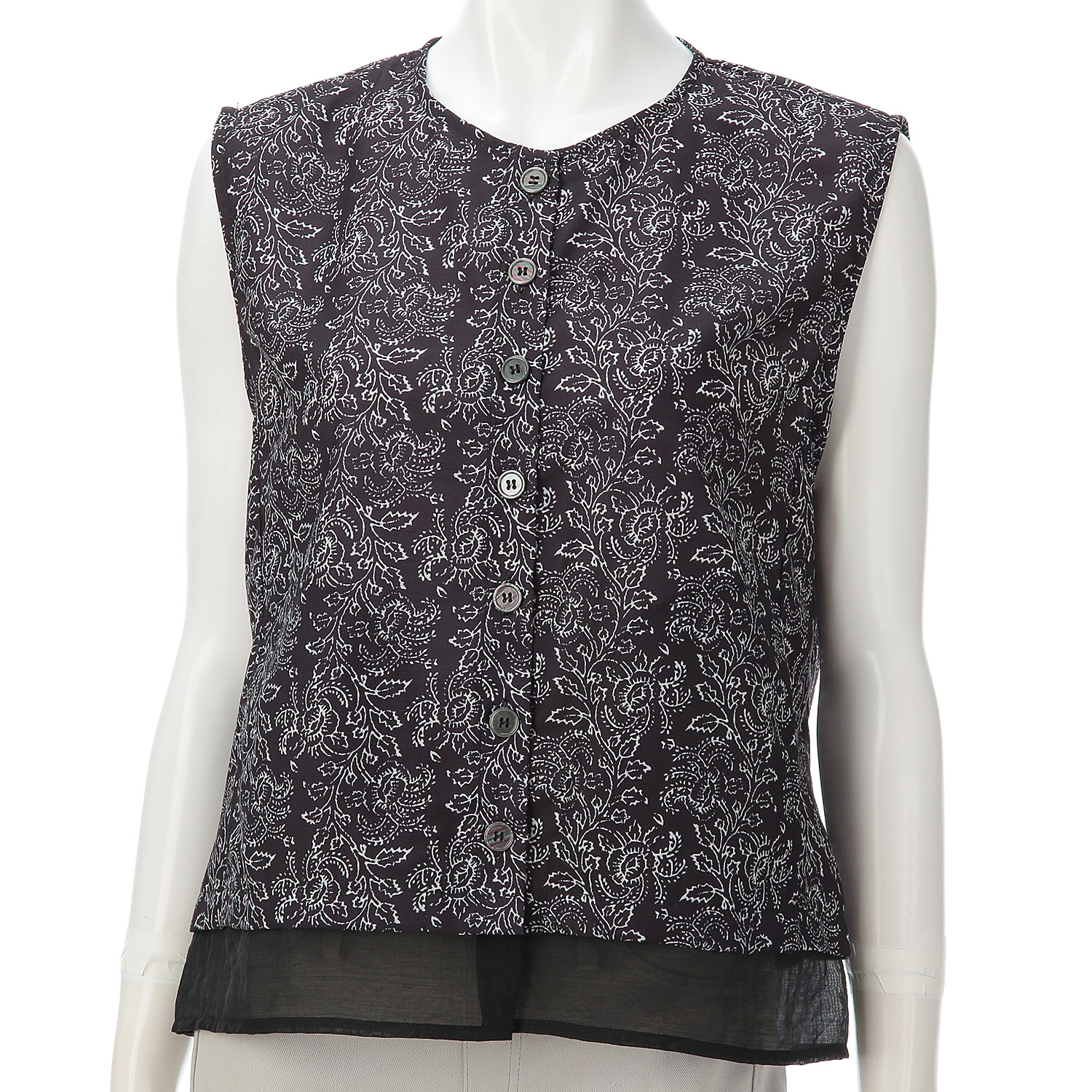 線プリントベスト - 画像3