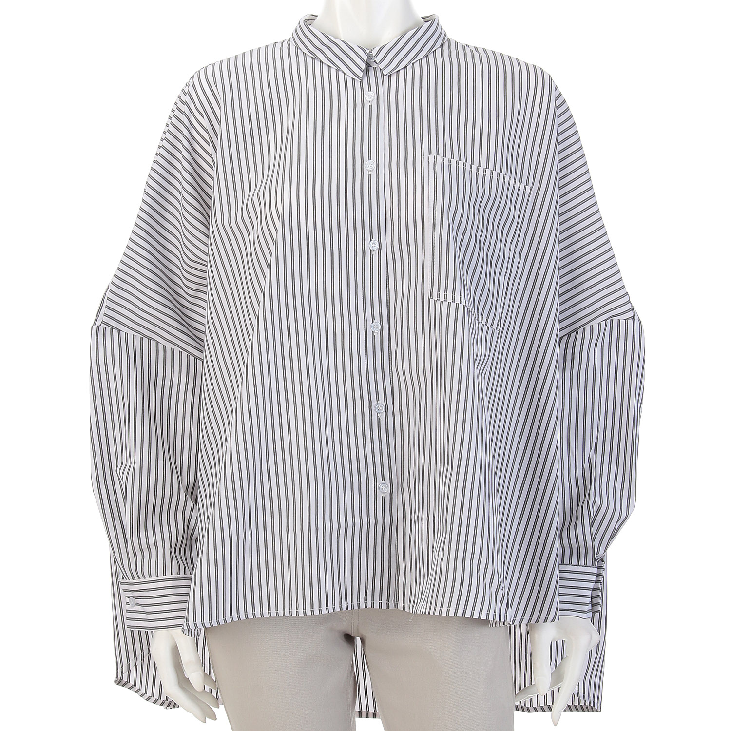 ストライプデザインシャツ - 画像2