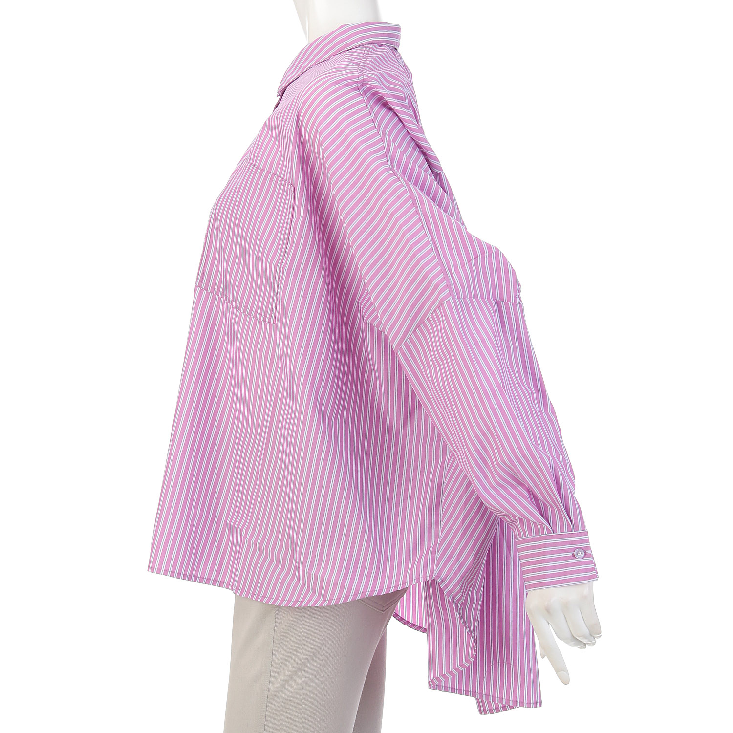 ストライプデザインシャツ - 画像4