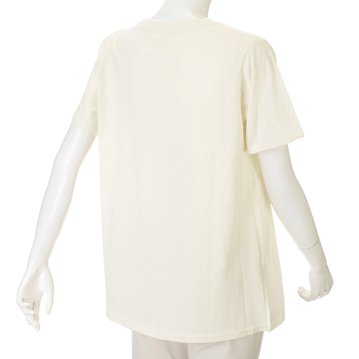 ストーン付きデザインTシャツ - 画像5