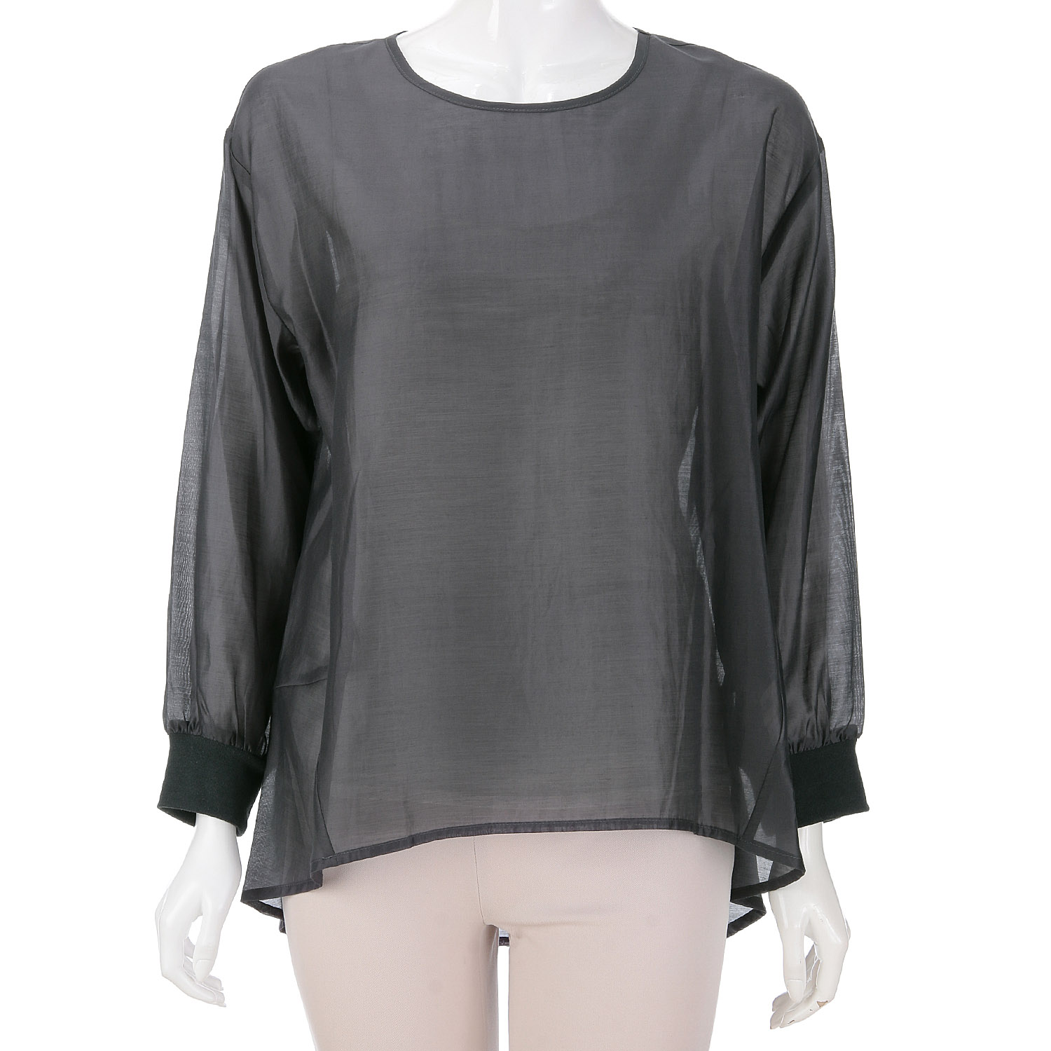 シアー切替プルオーバー - 画像2