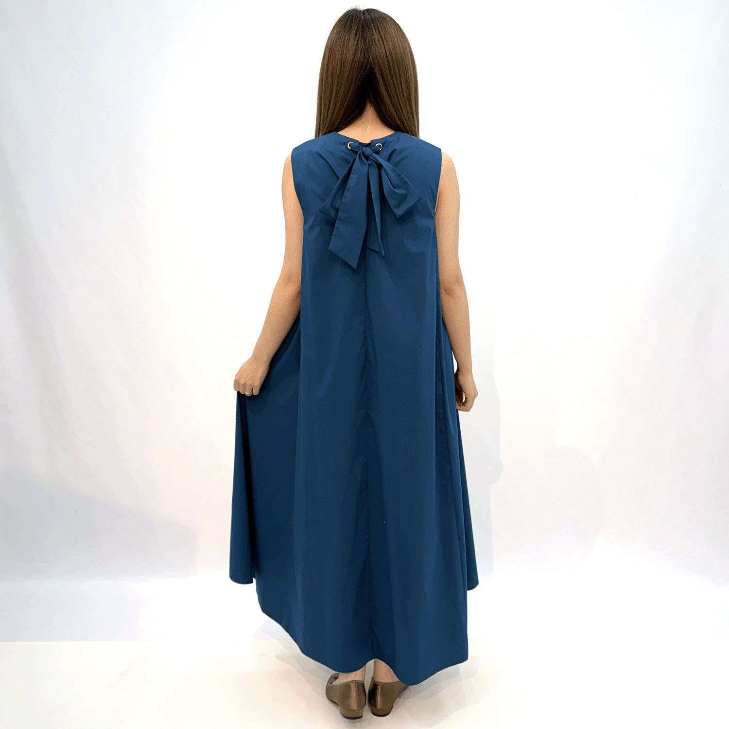 後ろリボンワンピース - 画像2