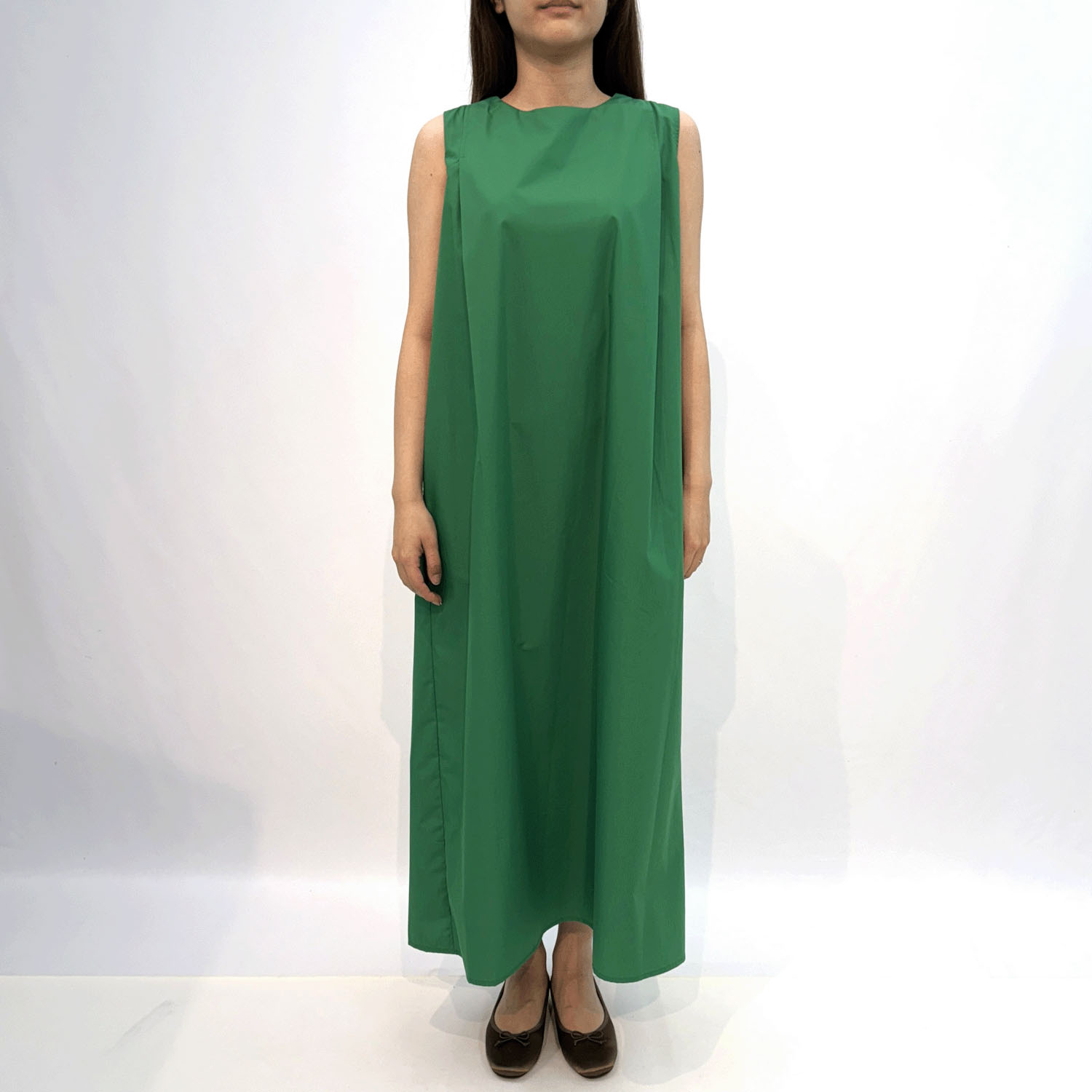 バックZIPショルダータックワンピース - 画像10