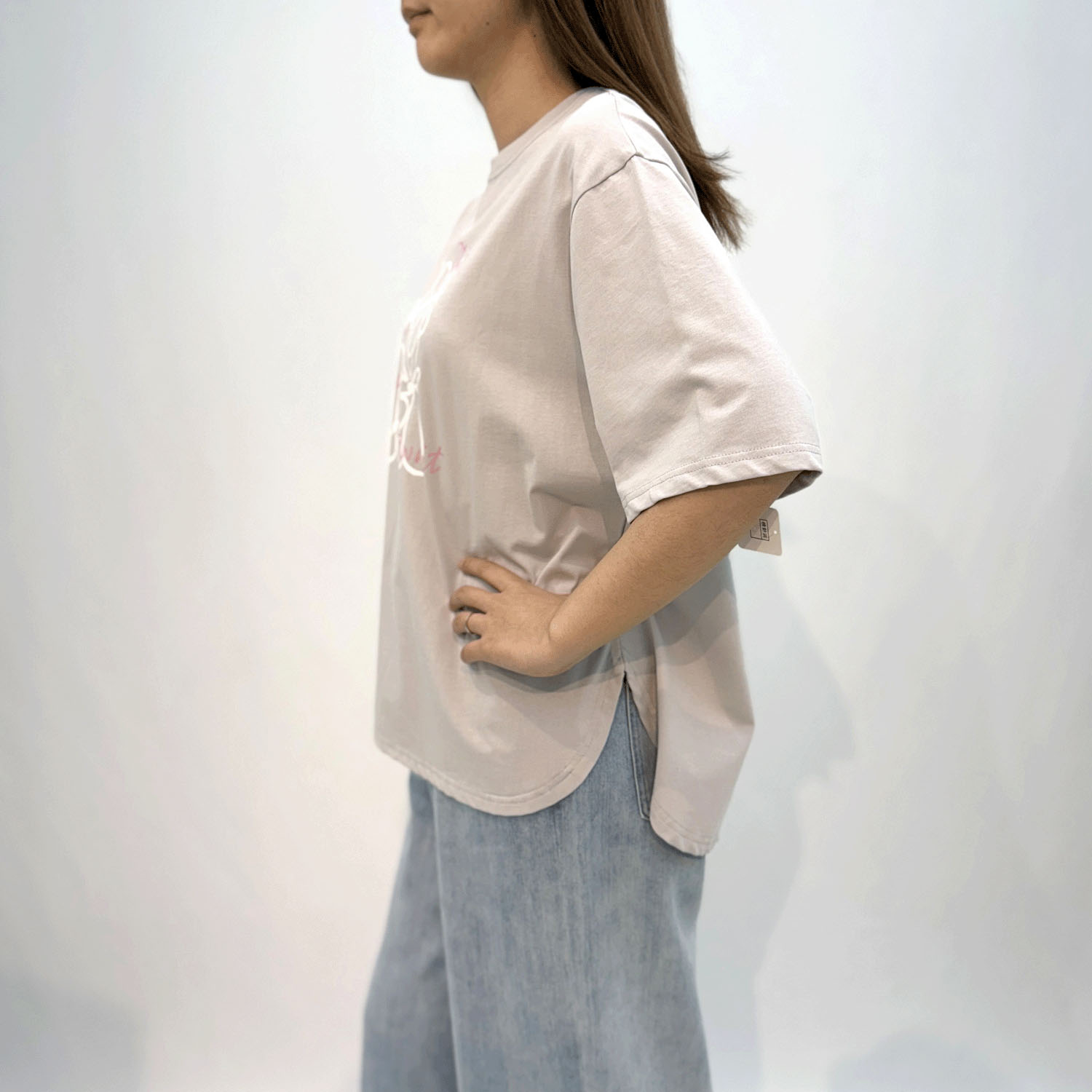 【Insta Live】アウトラインプリントTシャツ - 画像5