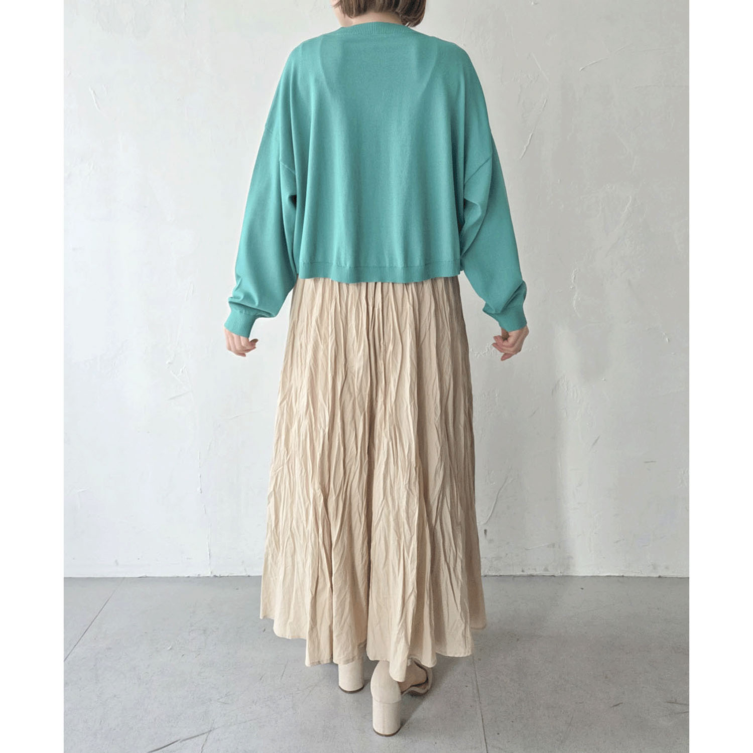 epidemique ワンボタンニットカーディガン - 画像9