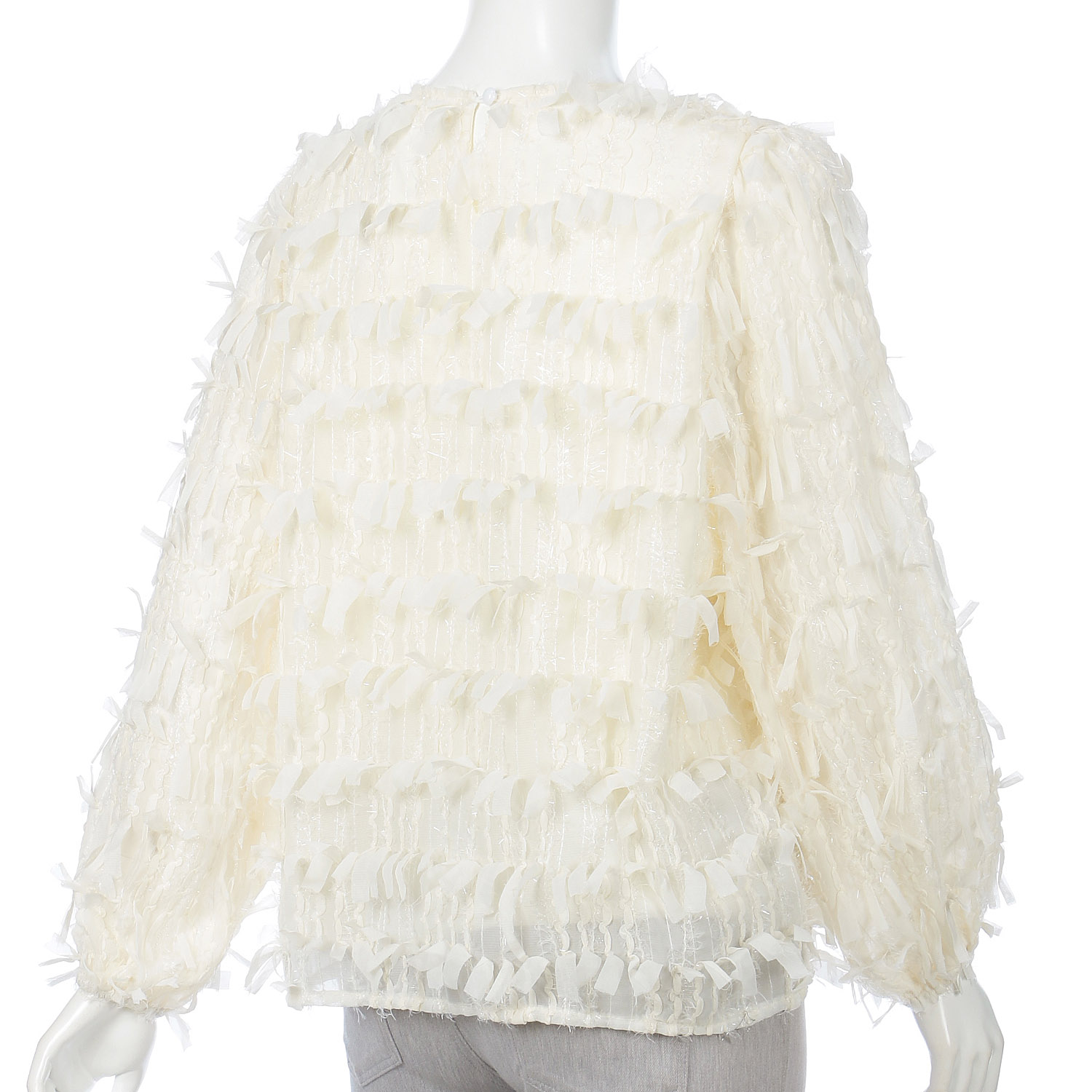 ファンシーヤーンブラウス - 画像4