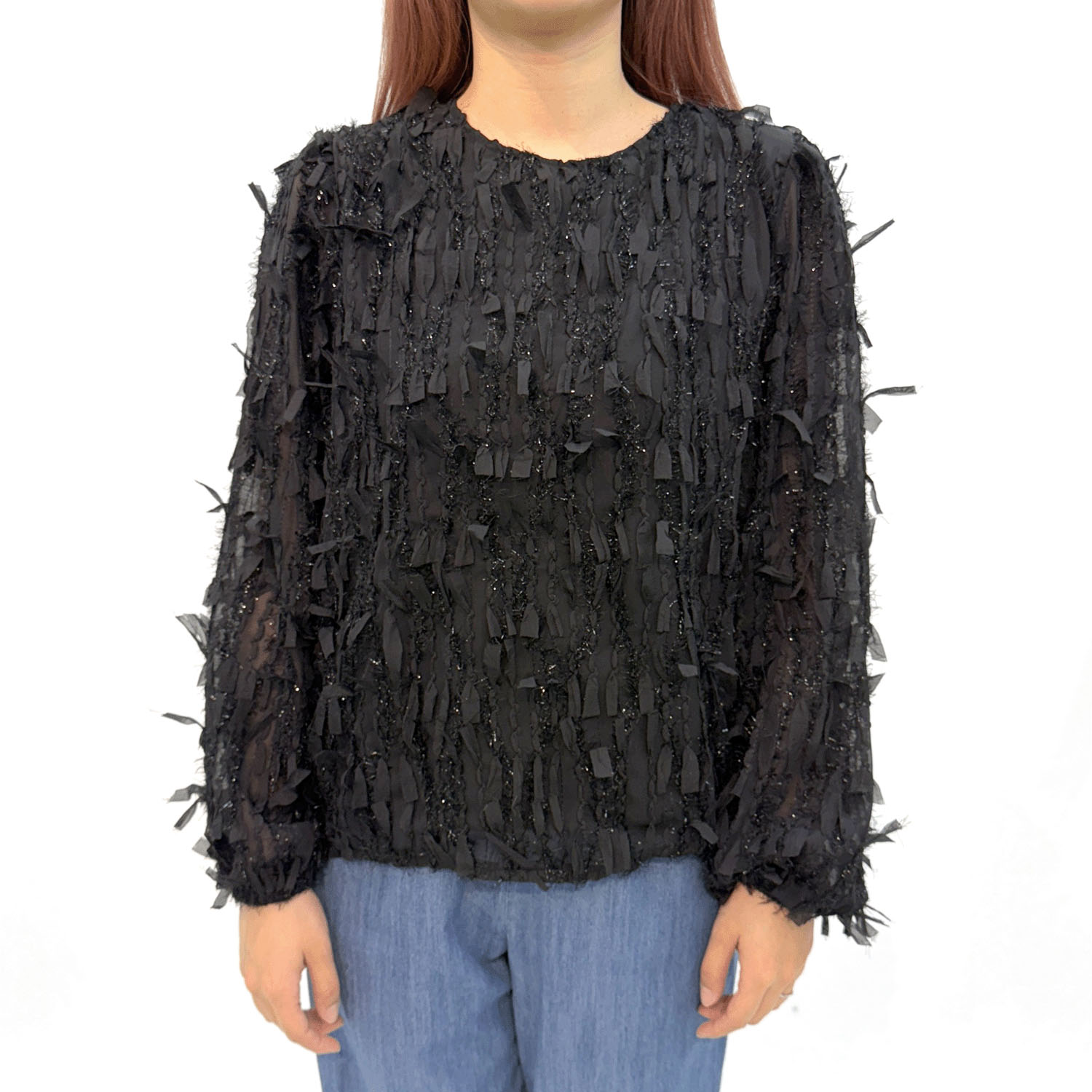 ファンシーヤーンブラウス - 画像6