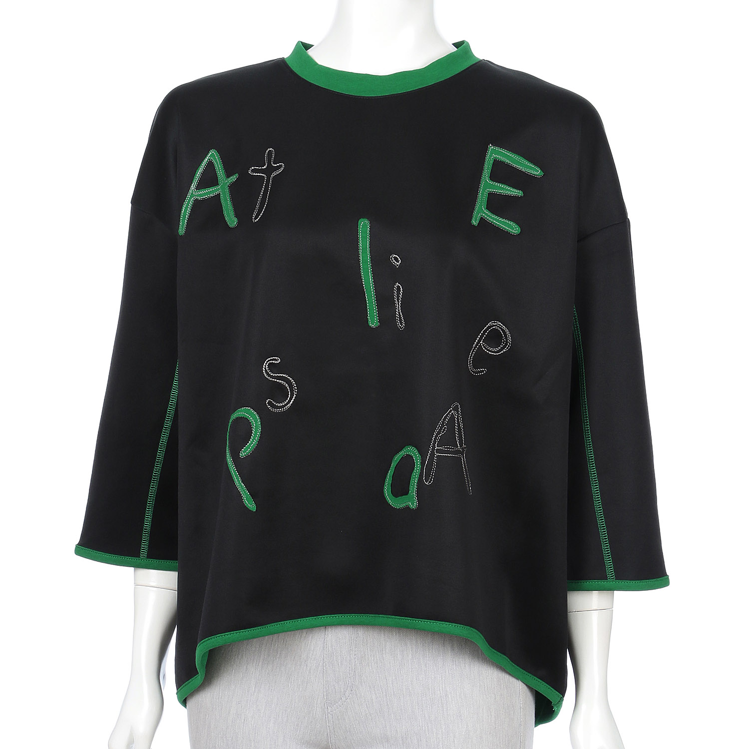 両面ステッチダンボールプルオーバー - 画像3