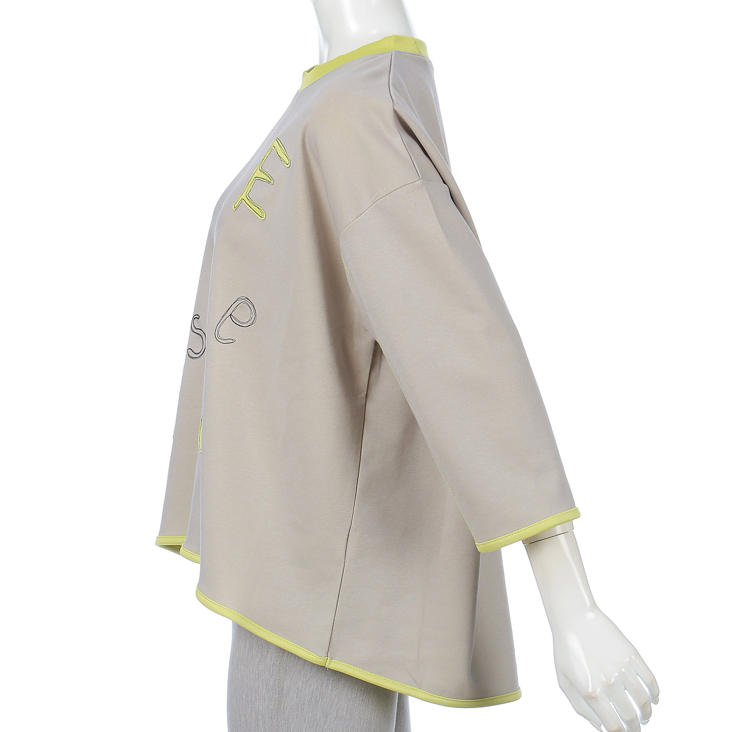 両面ステッチダンボールプルオーバー - 画像5