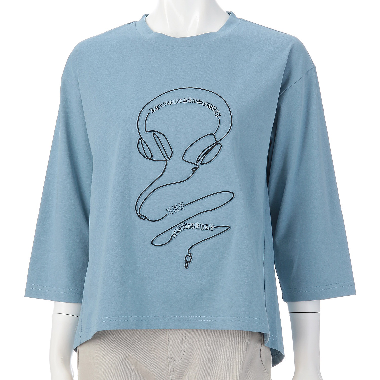 エンボスプリントプルオーバー