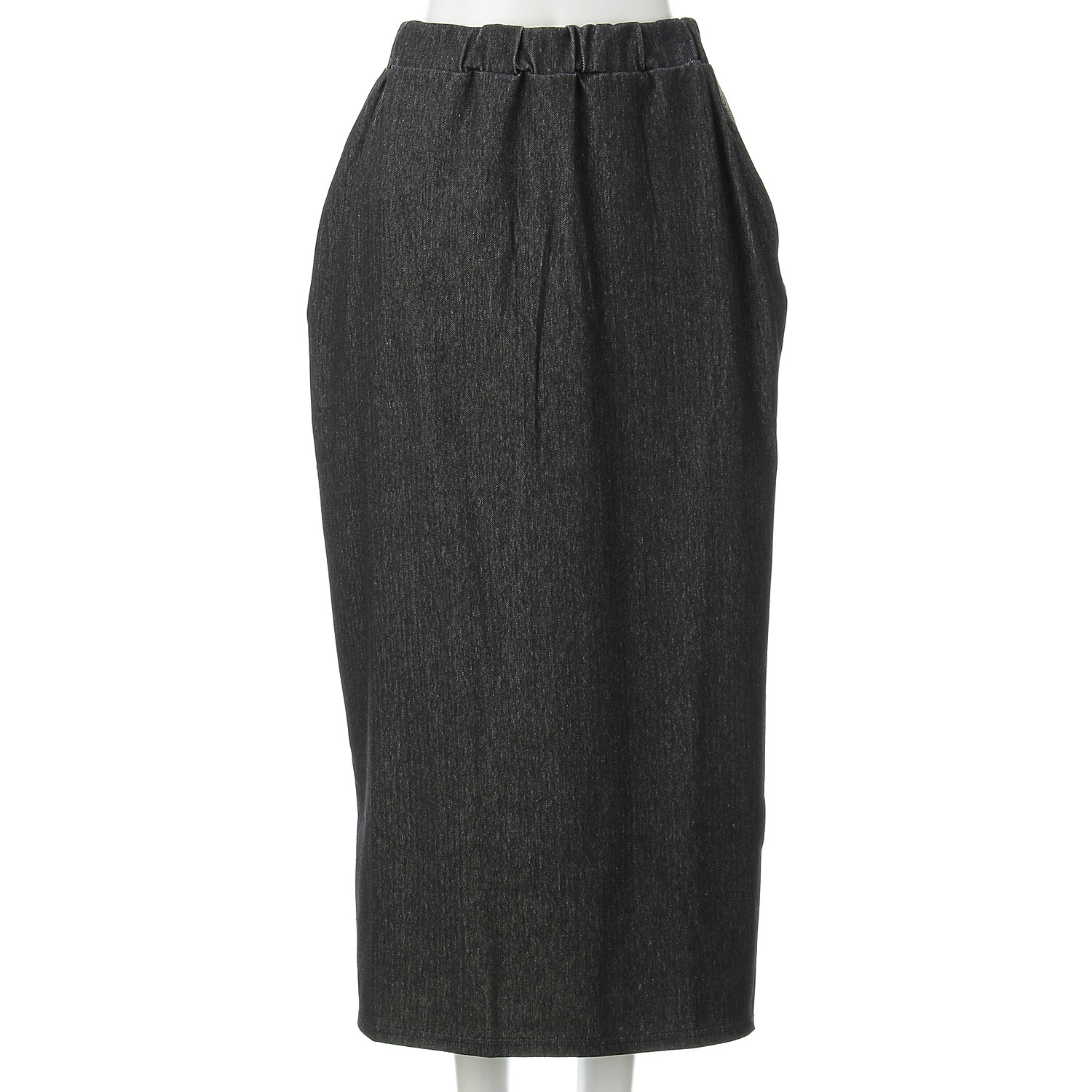 LUPILIEN ヘリンボーン裏毛タイトスカート - 画像2